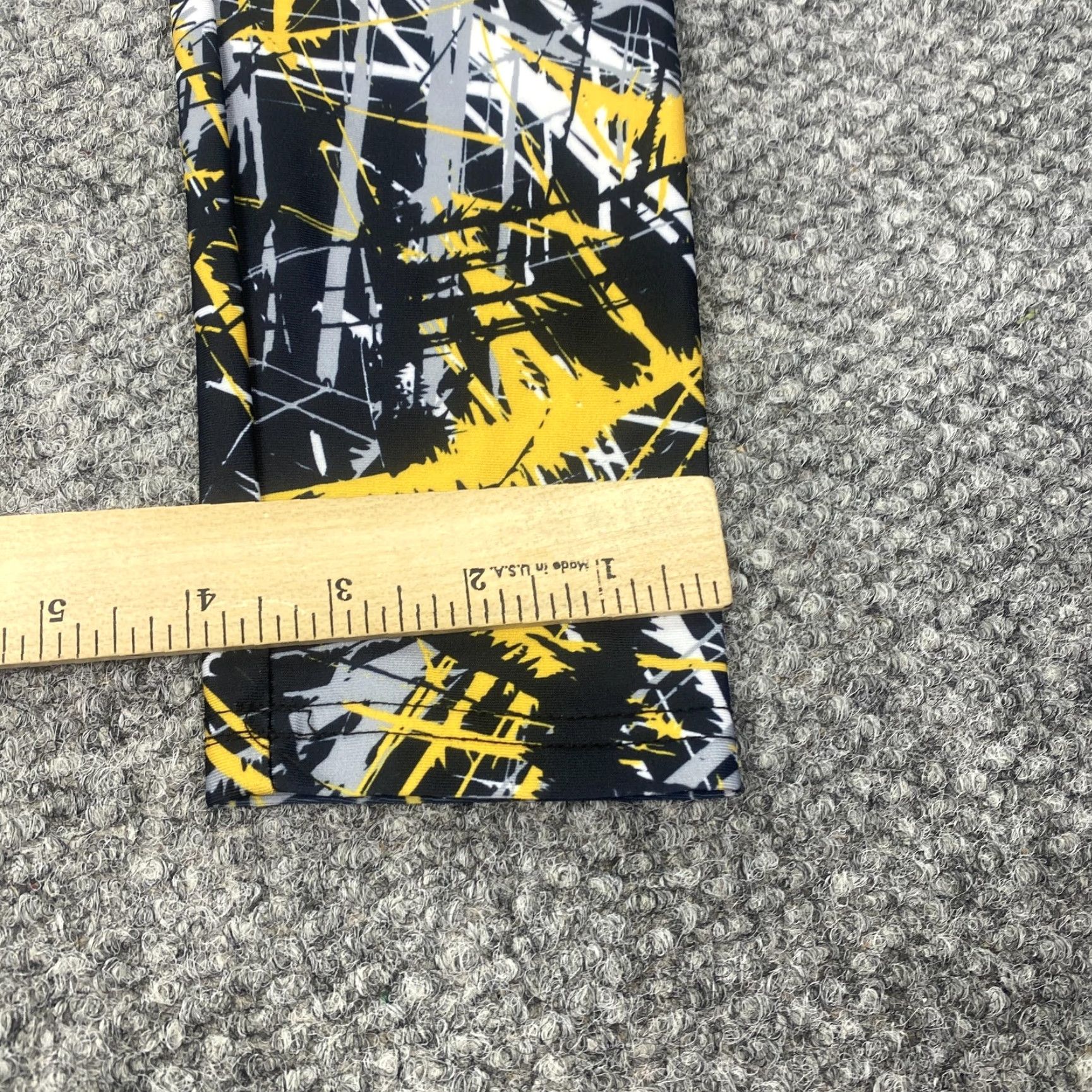NFL Zubaz Pittsburgh Steelers Leggings Womens Small NFL Team Apparel Pattern Footbal Size 28" / US 6 / IT 42 - 5 Thumbnail
