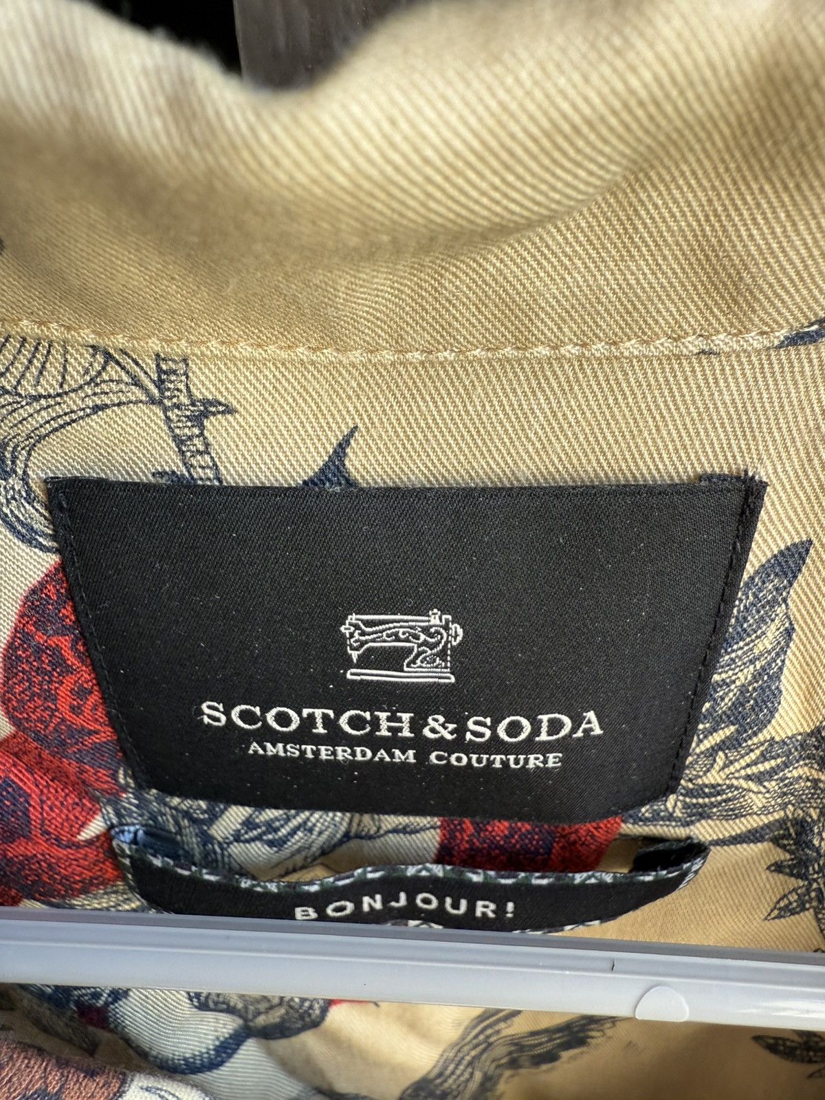 Scotch & Soda Golden dragon short sleeve button up Size US M / EU 48-50 / 2 - 4 Thumbnail