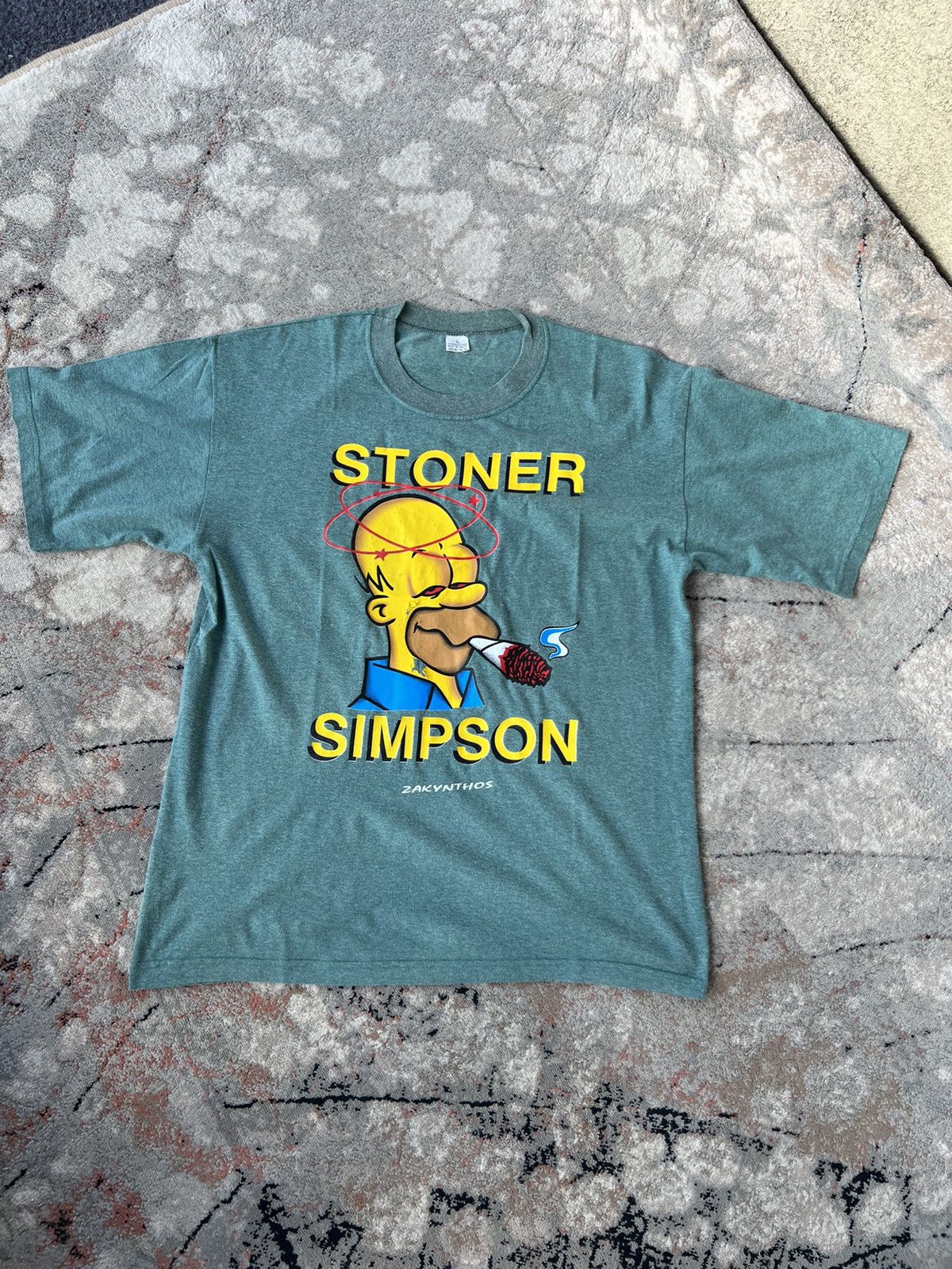 Other Stoner Simpsons Zakynthos Vintage Tee Size US L / EU 52-54 / 3 - 1 Thumbnail