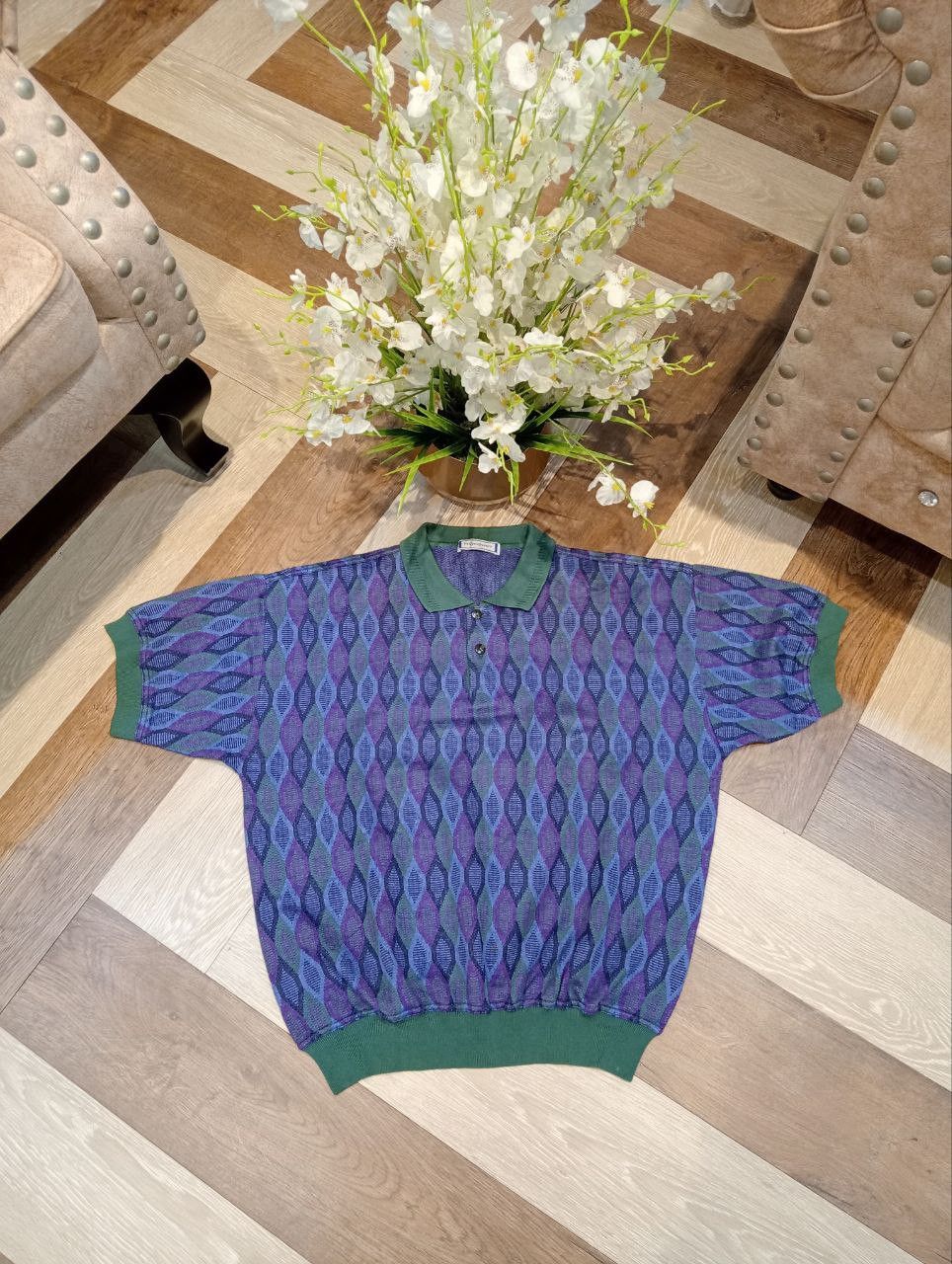 Yves Saint Laurent YVES SAINT LAURENT VINTAGE KNITWEAR - SIZE M Size US M / EU 48-50 / 2 - 2 Thumbnail