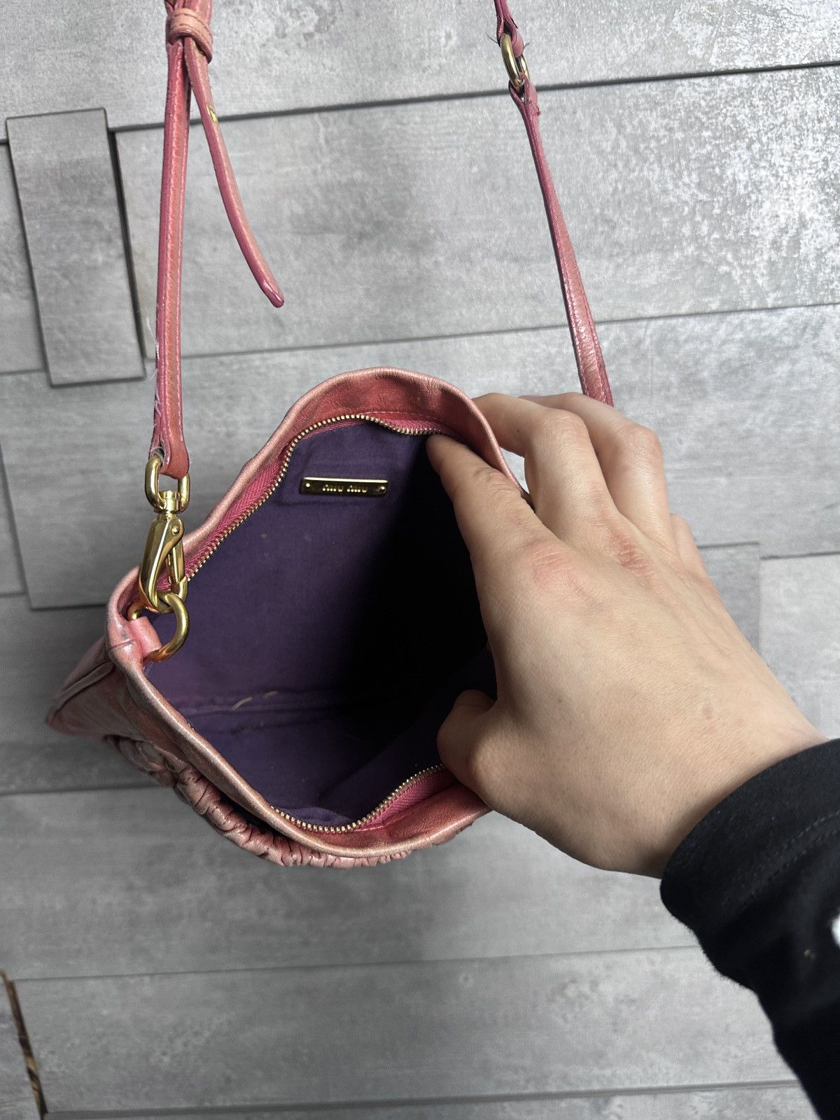Miu Miu Miu Miu Leather Bag Size ONE SIZE - 12 Thumbnail