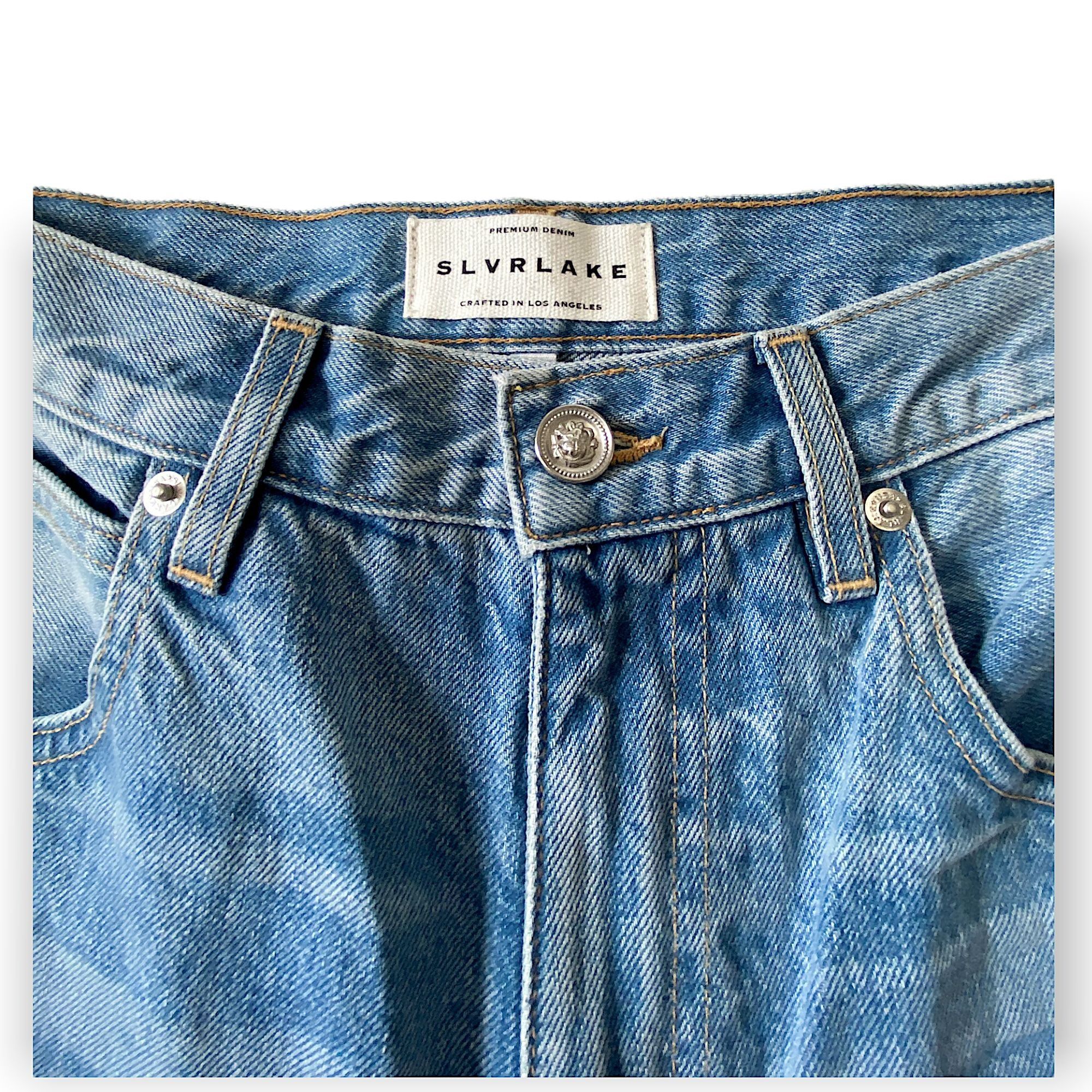 SLVRLAKE NWT SLVRLAKE Madison Wide Leg Cropped Jeans, Size 29 Size 29" - 9 Thumbnail