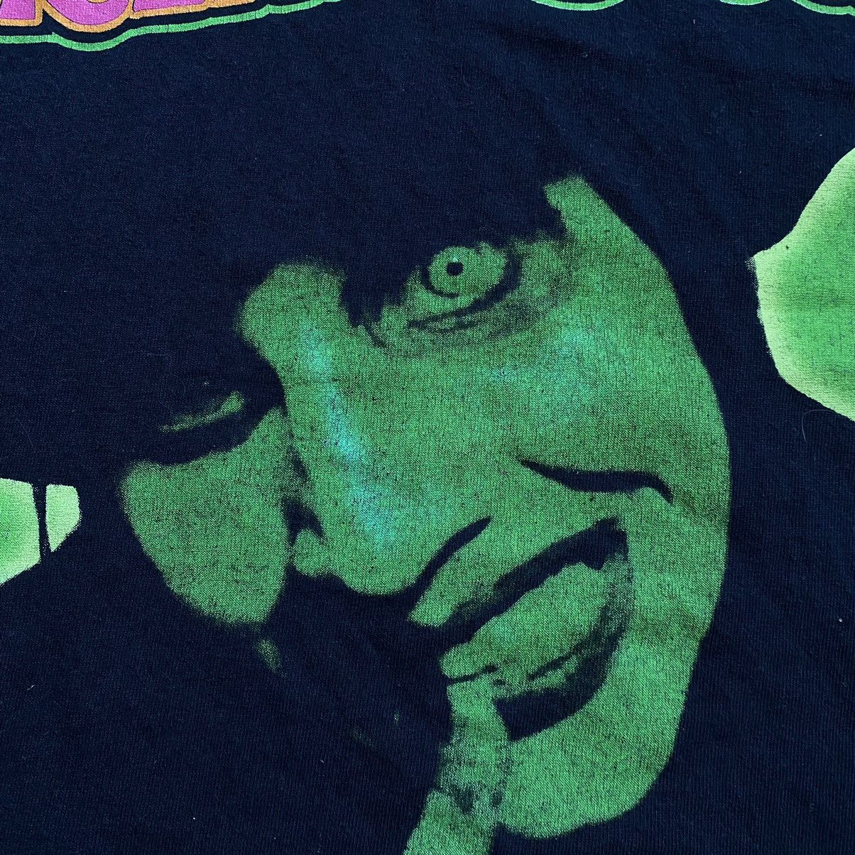 Band Tees AMAZING MARILYN MANSON Y2K NEON EMO STYLE BIG PRINT T SHIRT Size US L / EU 52-54 / 3 - 3 Thumbnail
