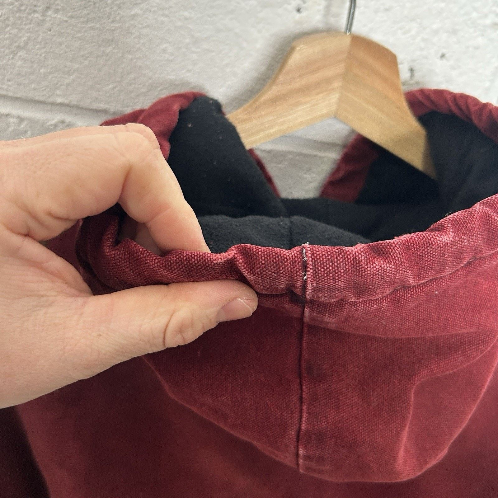 Carhartt Vintage Carhartt Hooded Active Jacket “Crimson Red” J130 CRI Size US XXL / EU 58 / 5 - 12 Thumbnail