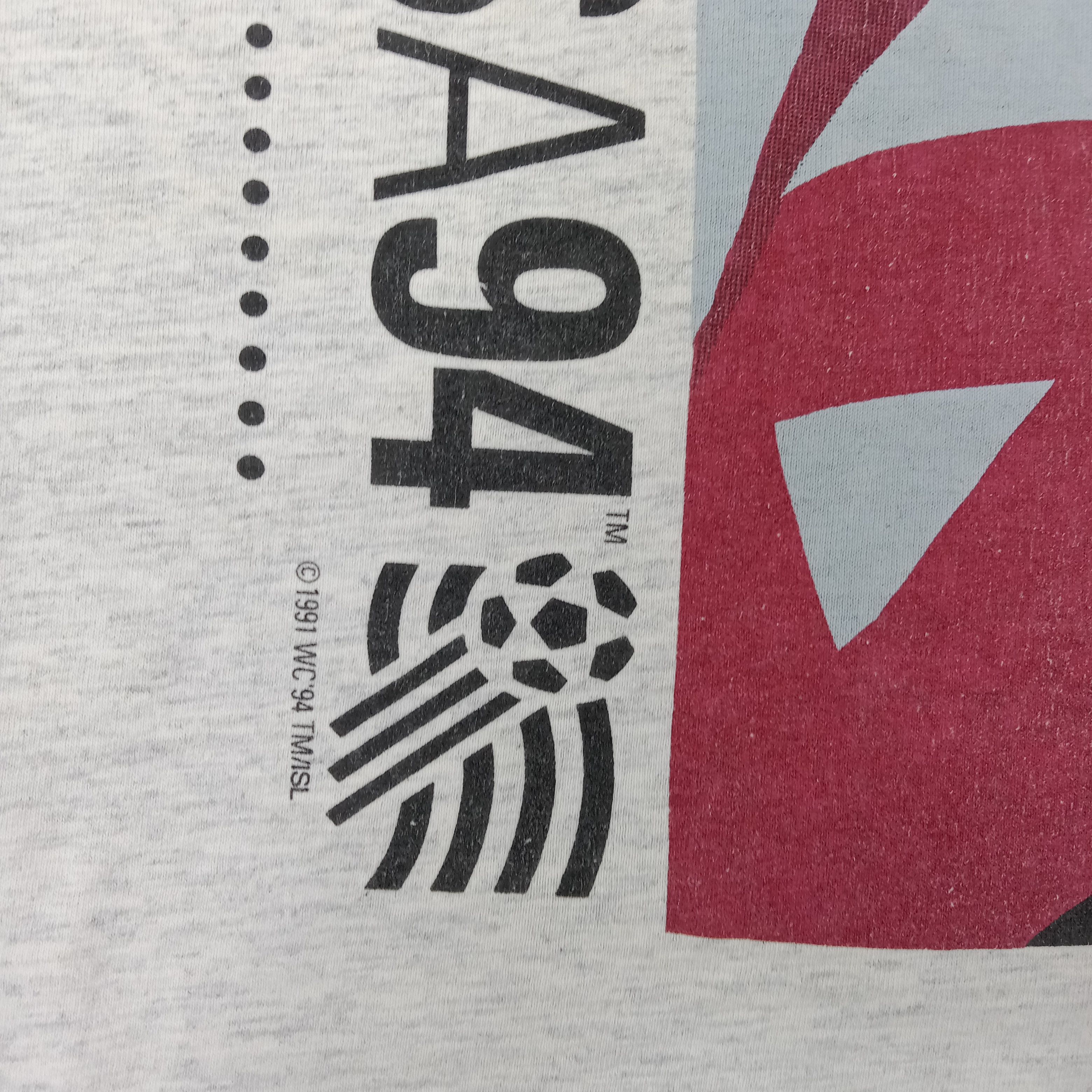 Adidas × Vintage Adidas WorldCupUSA 1994 Sport Style Tshirt Size US XL / EU 56 / 4 - 4 Thumbnail