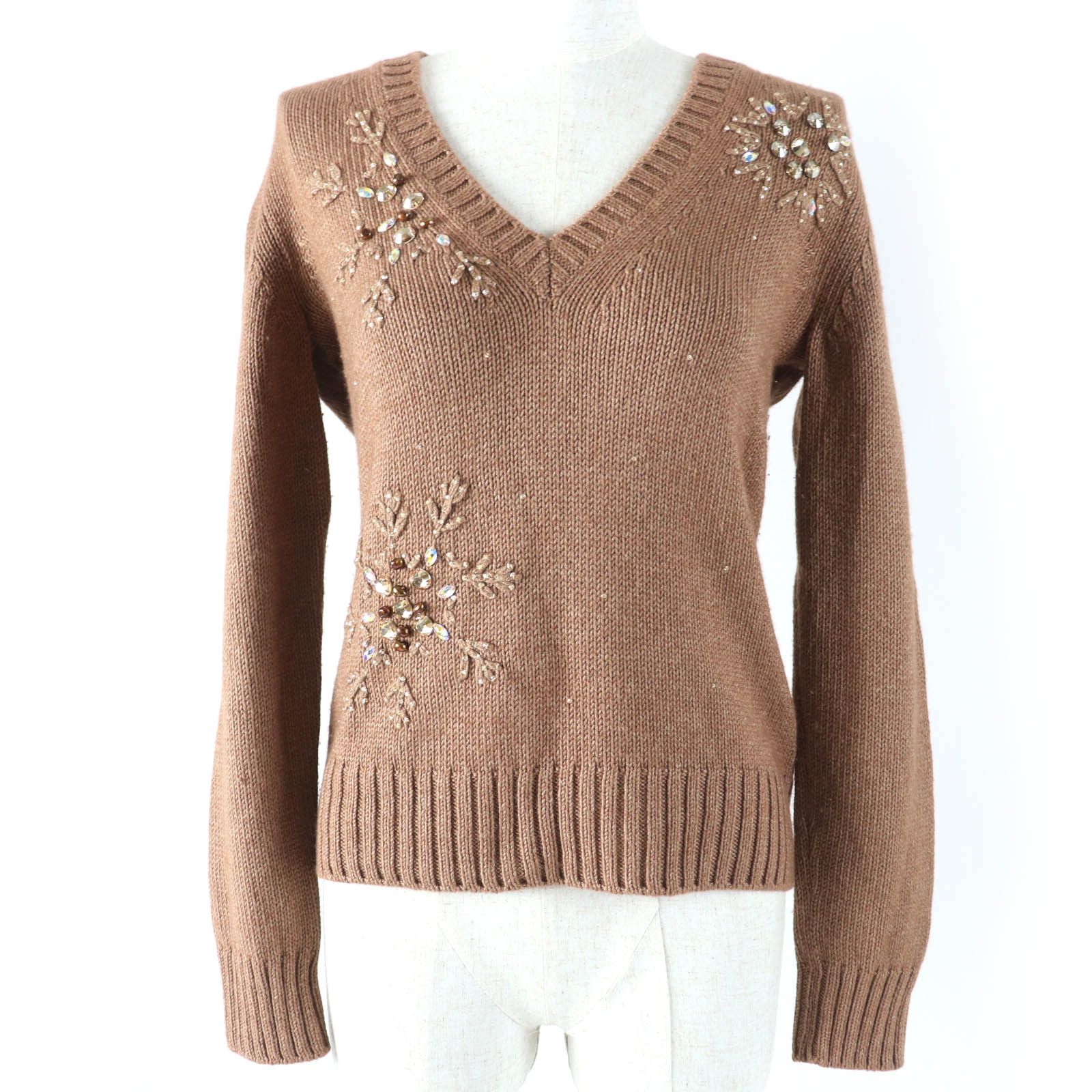 Other Other Loro Piana Beads and jewels Cashmere Silk Knit Others Tops Size ONE SIZE - 1 Thumbnail