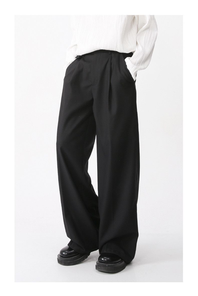 Japanese Brand Japanese retro casual loose straight trousers Size US 32 / EU 48 - 3 Thumbnail