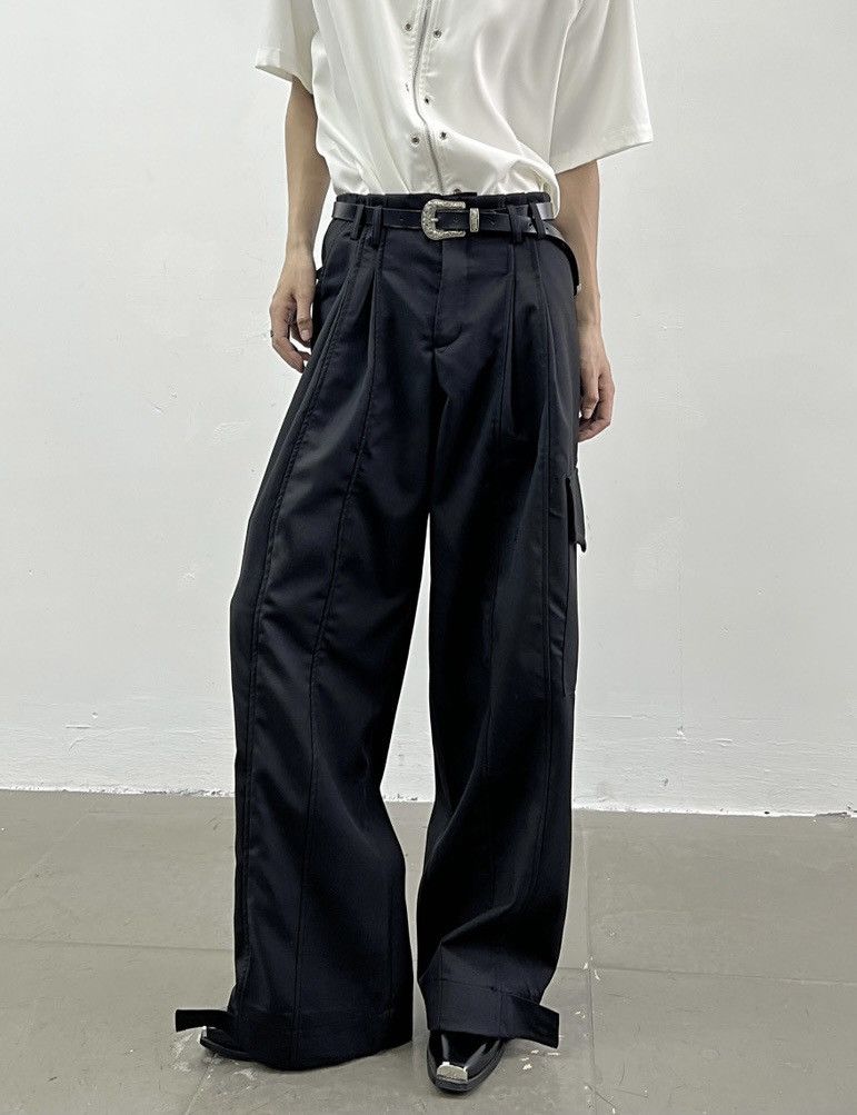 Japanese Brand × Vintage Outdoor retro cleanfit front pleated loose fit pants Size US 32 / EU 48 - 2 Thumbnail