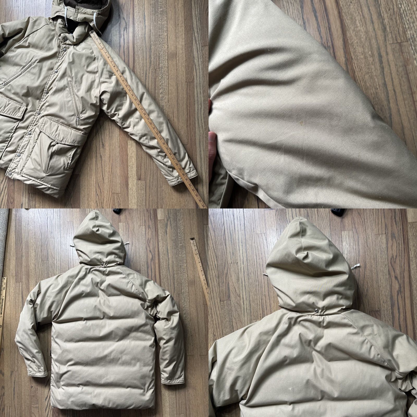 Vintage VINTAGE Gerry Expedition Puffer Jacket Hood Beige M Men Down Ski 1960s 1970s Rare Size US M / EU 48-50 / 2 - 11 Thumbnail