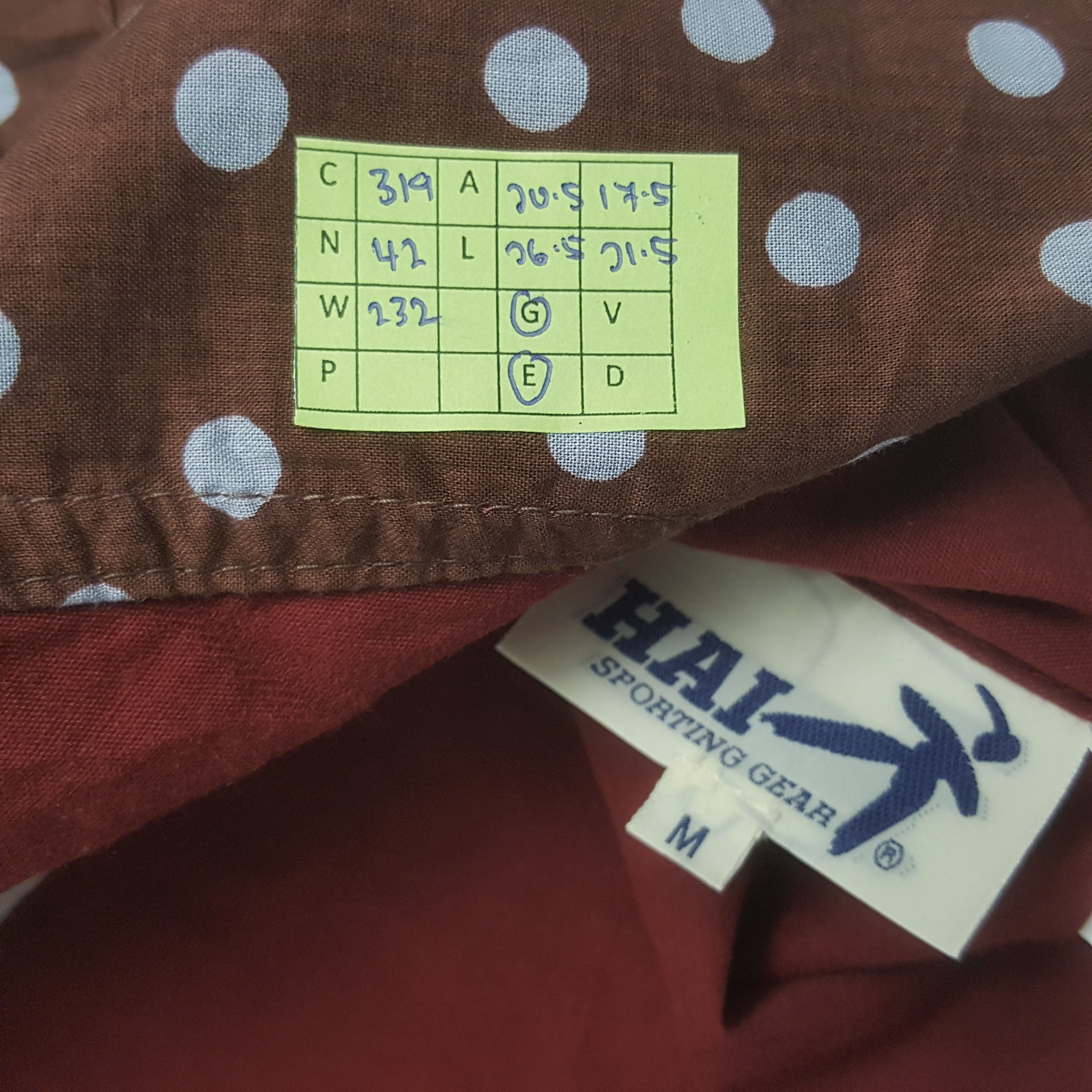 Hai Sporting Gear Vintage Hai Sporting Gear by Issey Miyake Shirt C319N42 Size US M / EU 48-50 / 2 - 7 Thumbnail