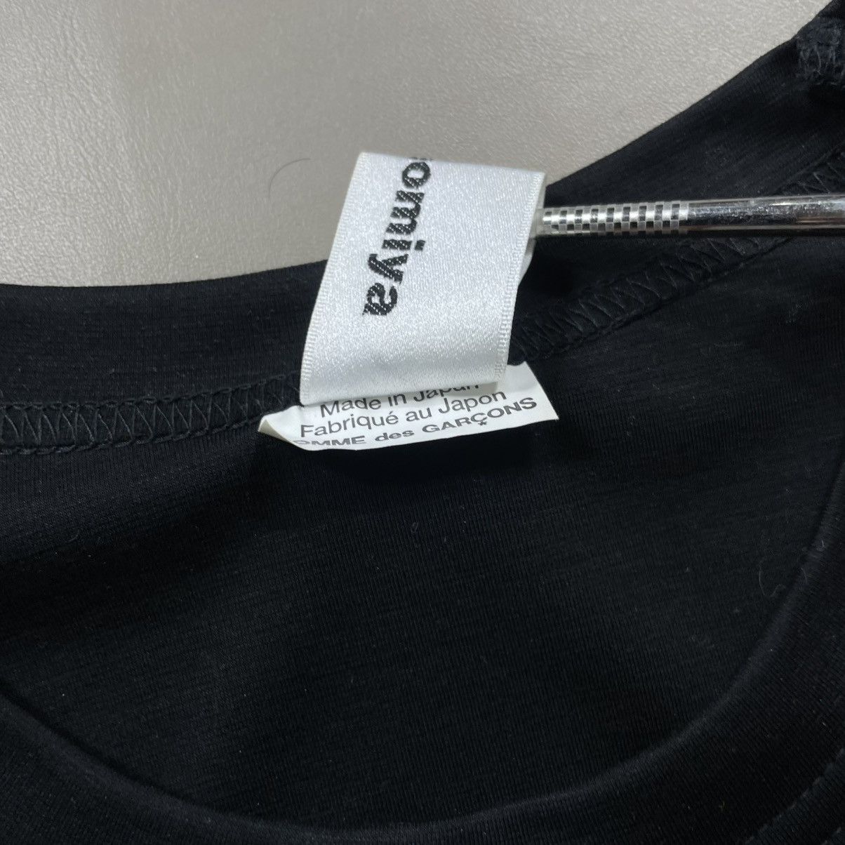 Comme des Garcons NOR KEI NINOMIYA BLACK ORGANZA SLEEVE T-SHIRT Size S / US 4 / IT 40 - 5 Thumbnail