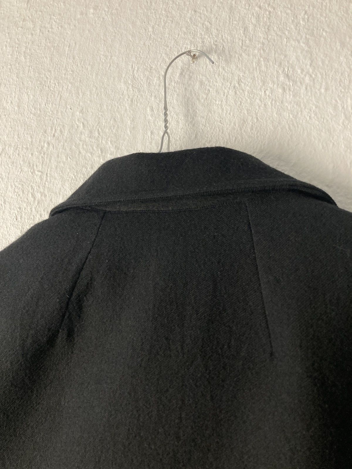 Rick Owens FW 16 "MASTODON" Double-Breasted JMF Wool Peacoat Rick Owens Size US M / EU 48-50 / 2 - 13 Thumbnail