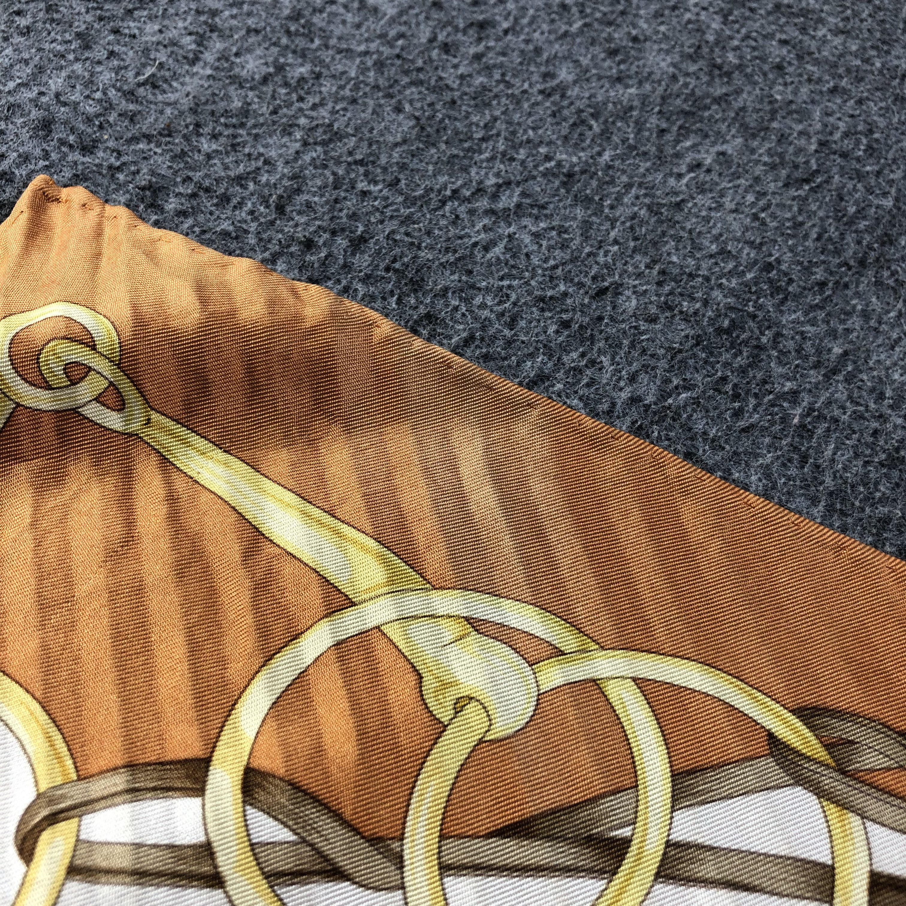 Vintage Top Kapi Luxury Design Silk Scarf M476 Size ONE SIZE - 12 Thumbnail