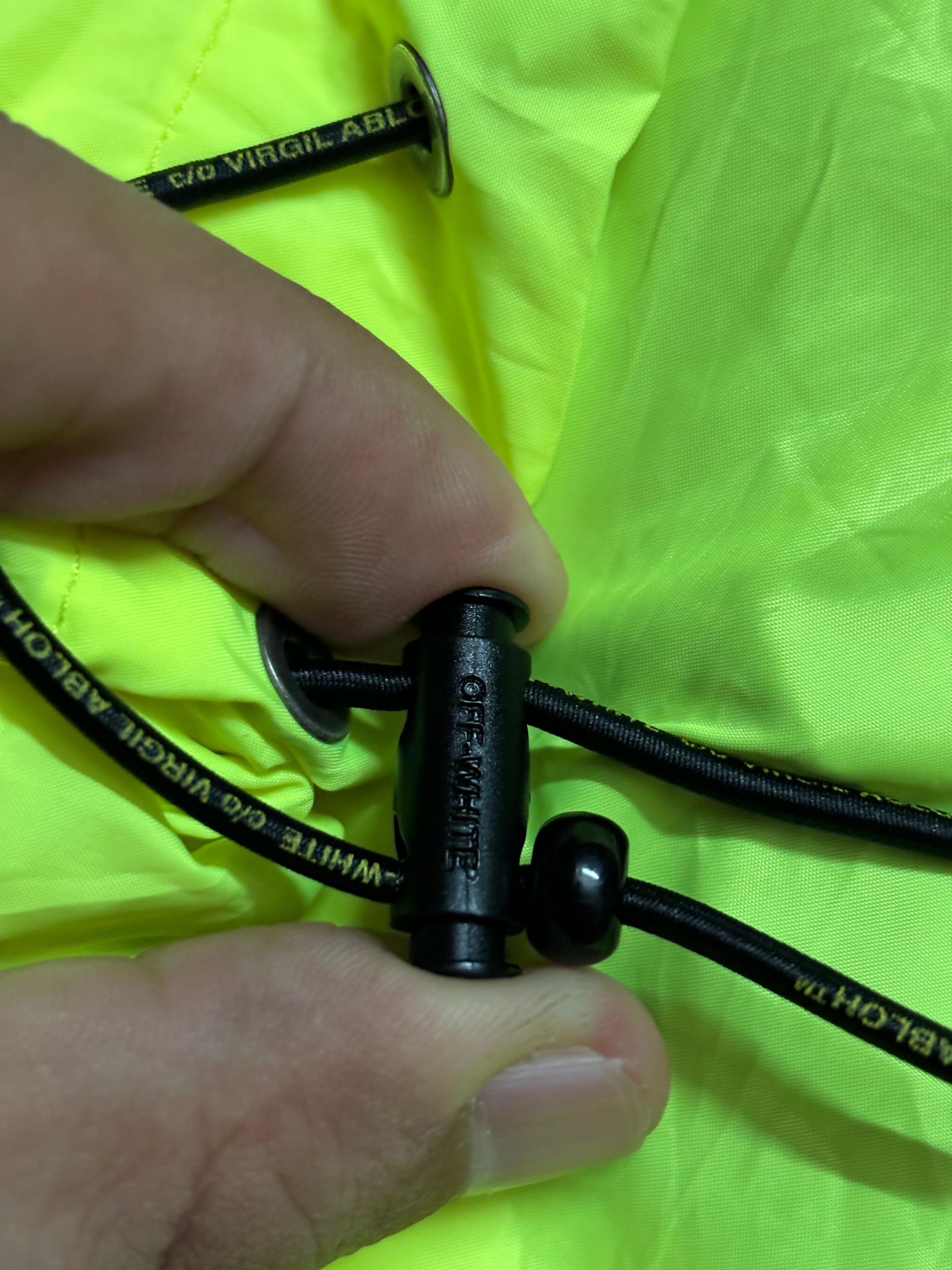 Off-White Off-White Windbreaker 'Neon Yellow' Size US XXL / EU 58 / 5 - 11 Thumbnail