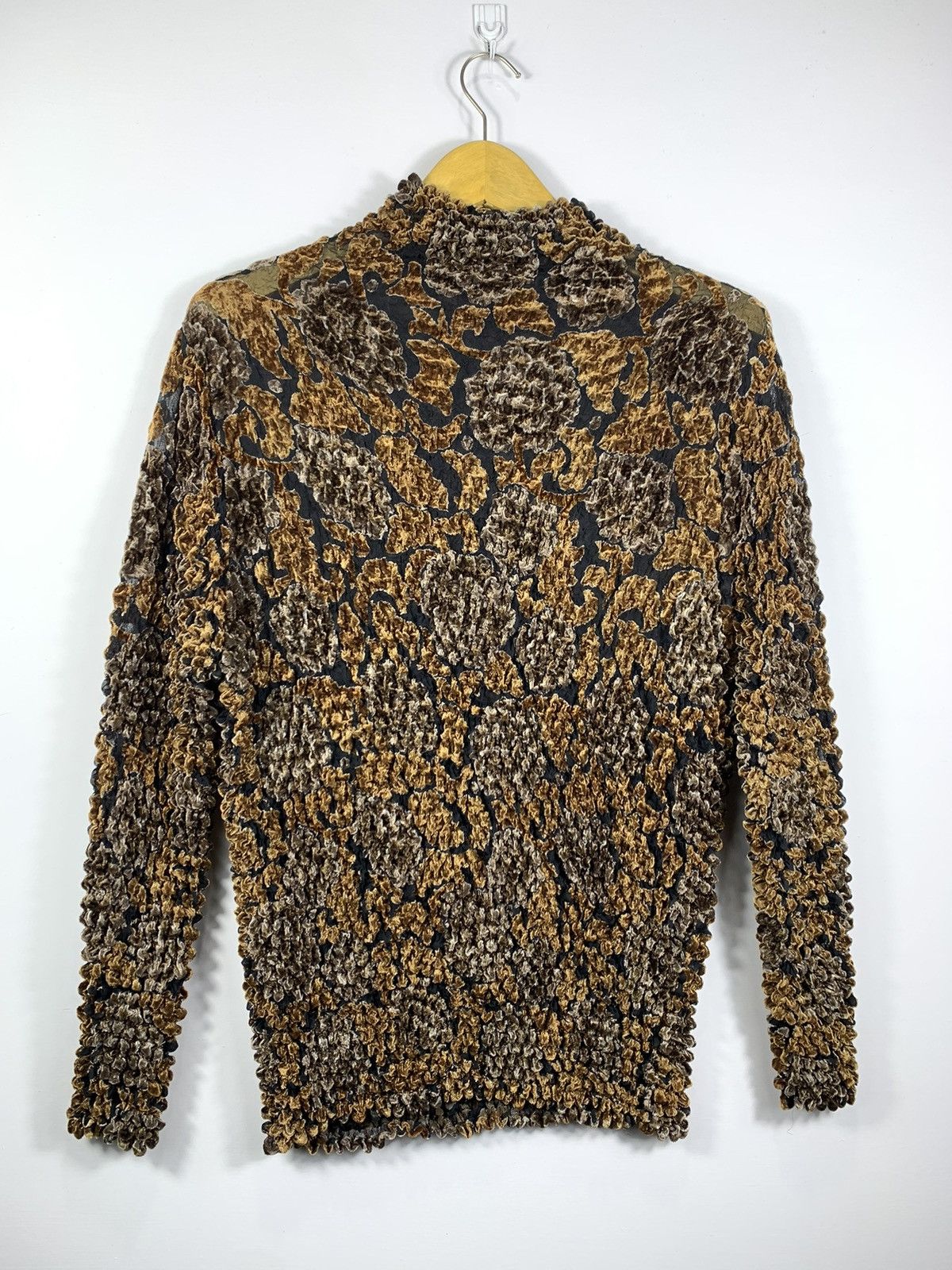 Beauty Beast × Issey Miyake × Japanese Brand Rave Wear Spider Shibori Top Shirt Doublet Style Size US M / EU 48-50 / 2 - 2 Thumbnail