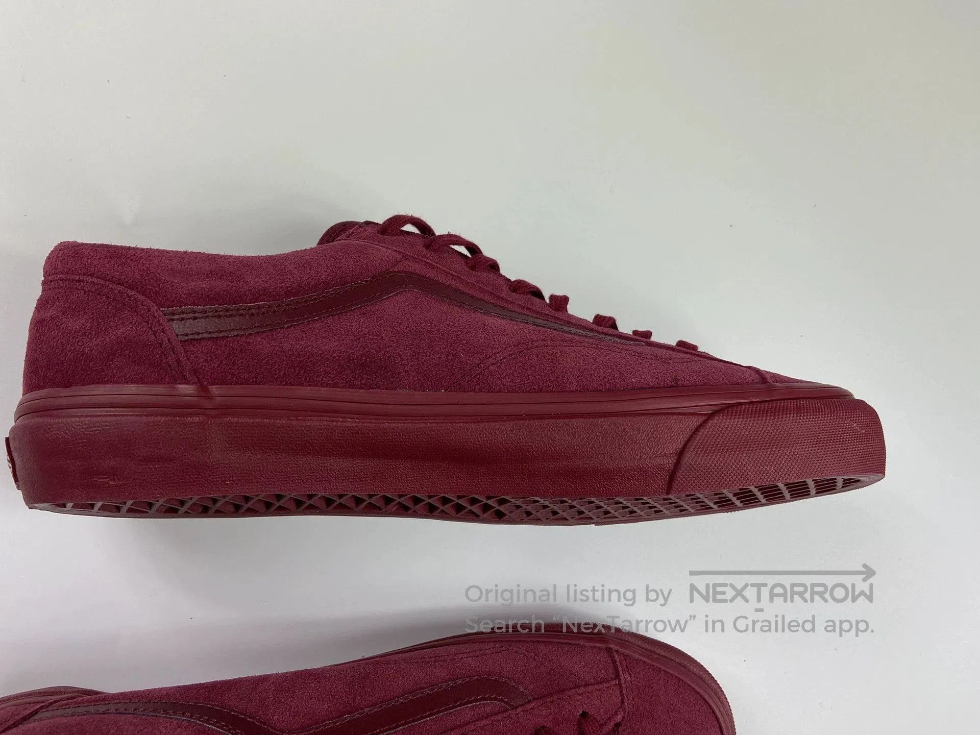 Wtaps vans sk8 hi sneakers in rich burgundy. Size US 10 / EU 43 - 7 Thumbnail