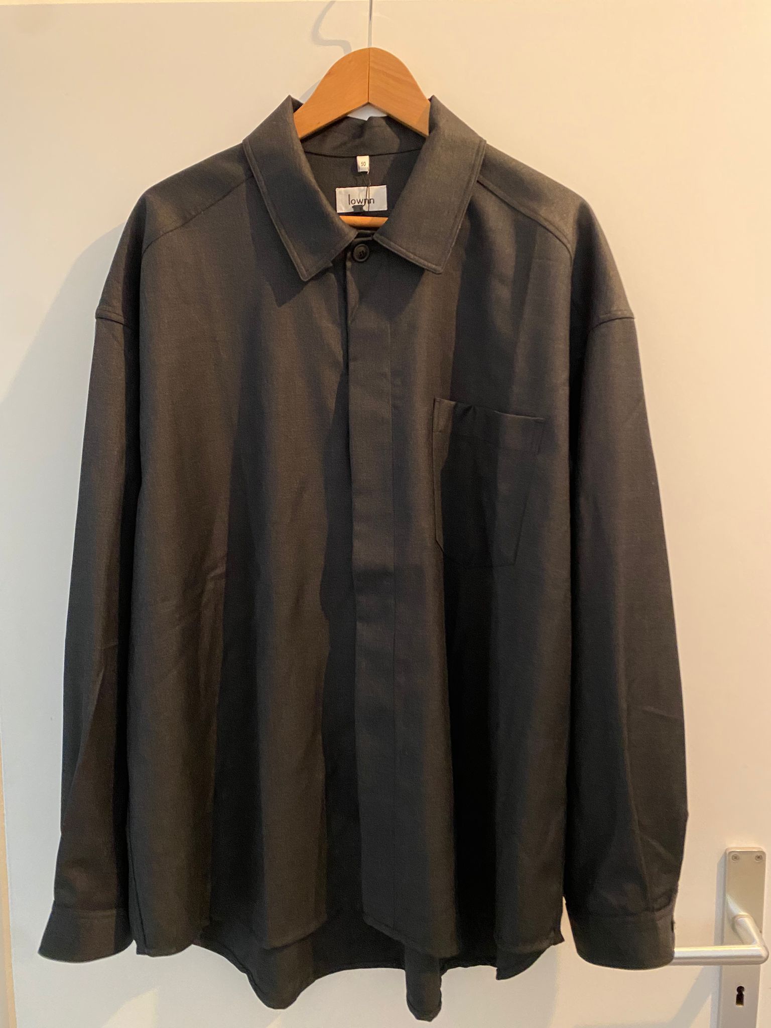 Lownn Dark Grey Minimal Shirt Size US L / EU 52-54 / 3 - 1 Thumbnail