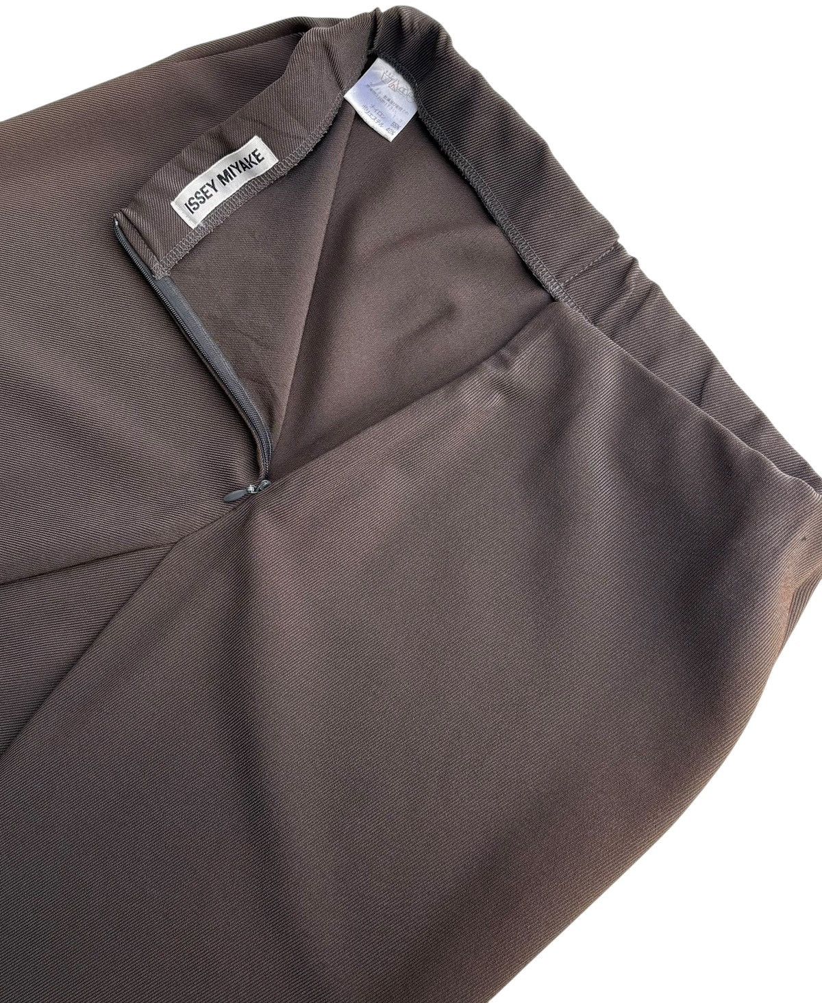 Issey Miyake Issey Miyake Japan Brown Faded Designer Skirt Size 24" / US 00 / IT 34 - 5 Thumbnail