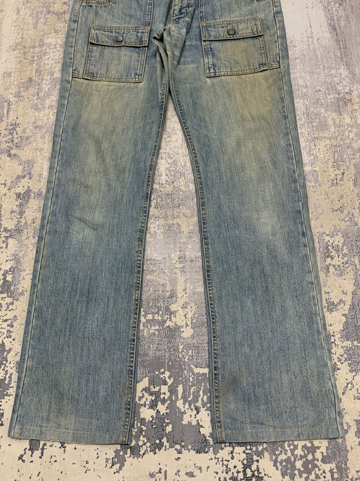 If Six Was Nine Vintage mud wash japanese Uniqlo bush pant jeans 32x32 Size US 32 / EU 48 - 4 Thumbnail