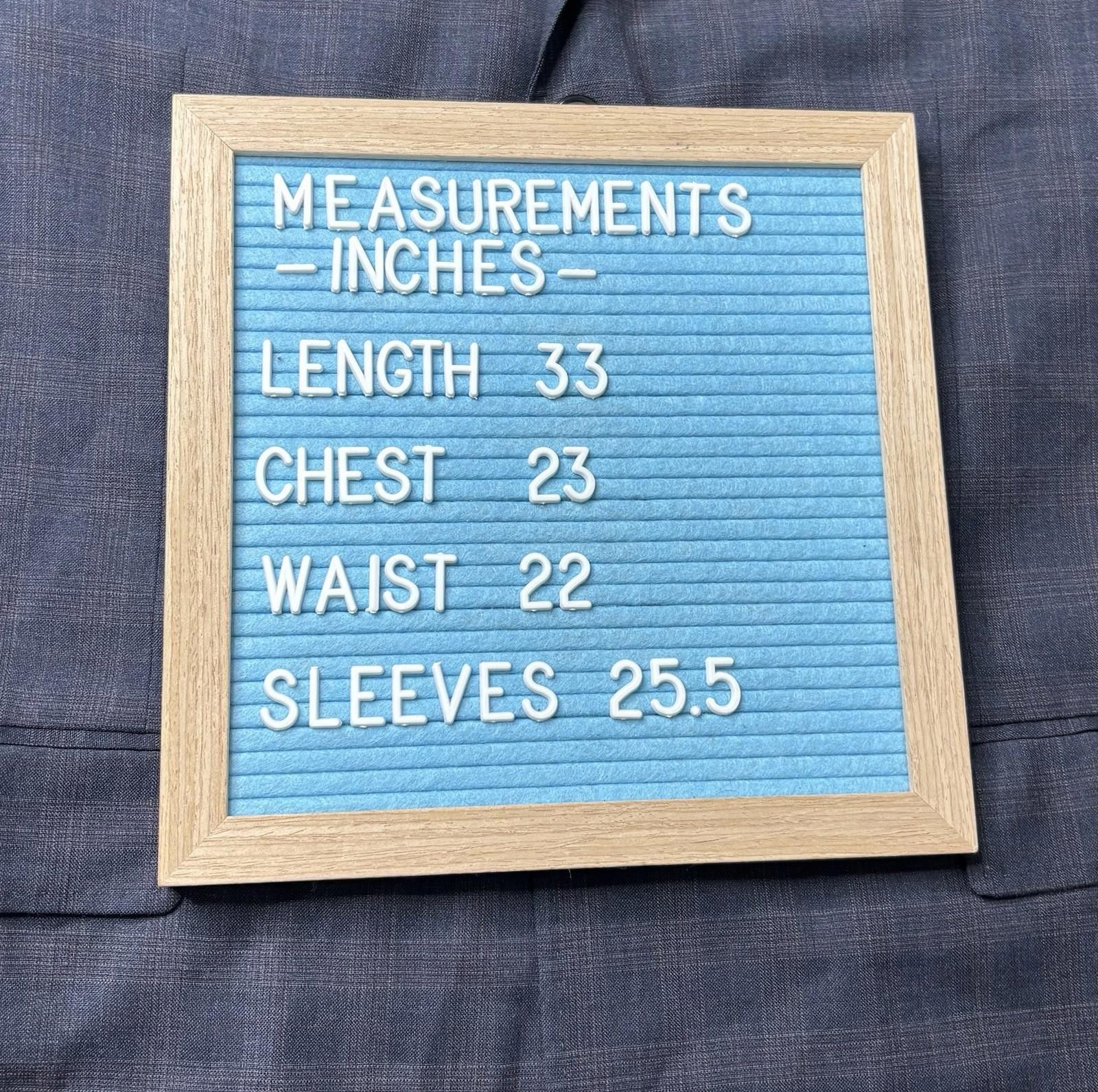 Other Giorgio Valentini Blazer Men's 42L Lanificio Super 140s Wool Size 42L - 12 Thumbnail
