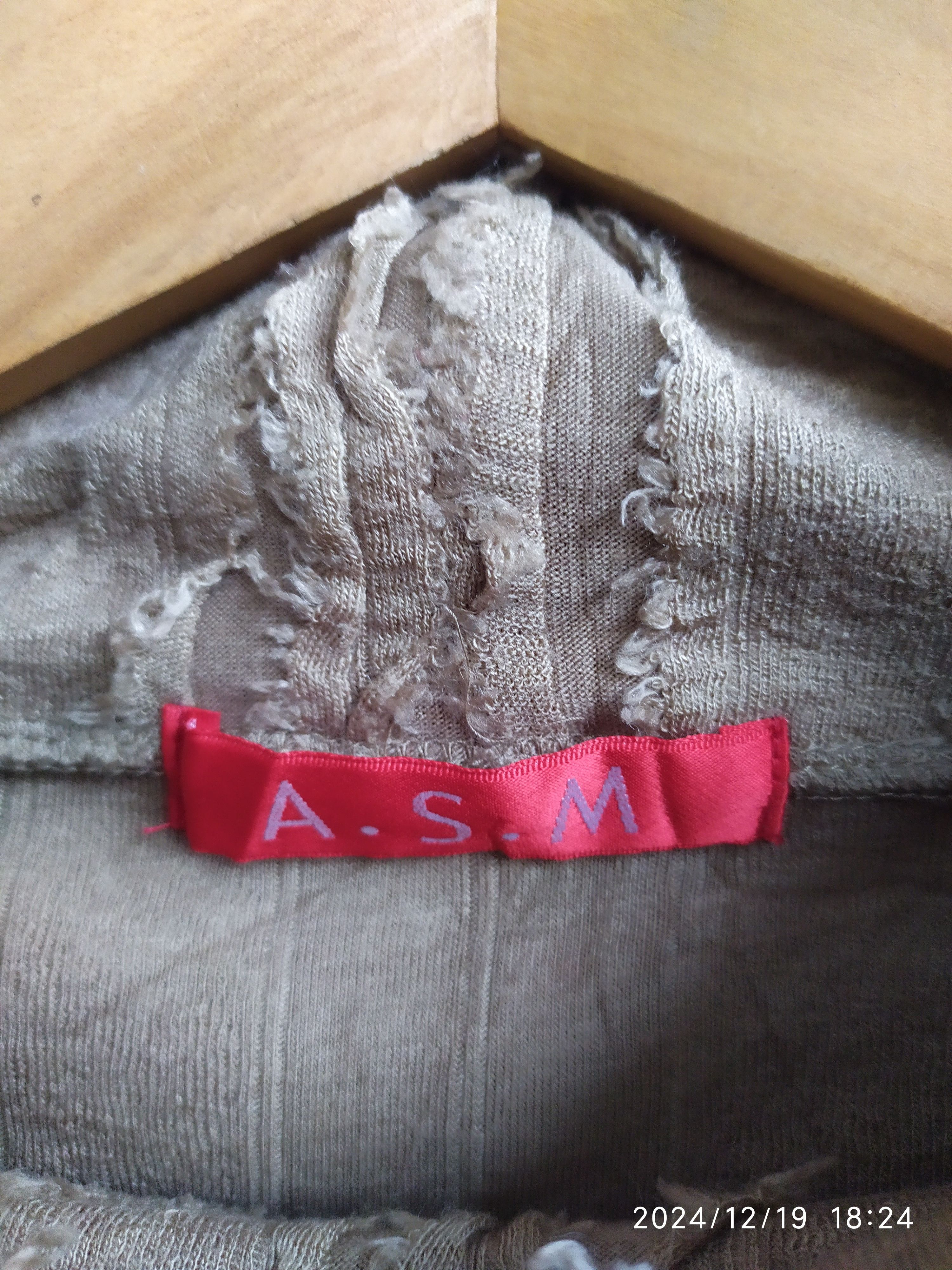 Issey Miyake × Japanese Brand Distressed Japanese Brand A.S.M Long Sleeve Size US M / EU 48-50 / 2 - 6 Thumbnail