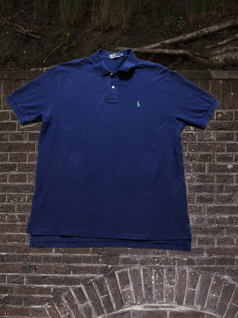 Polo Ralph Lauren Y2K logo Polo Ralph Lauren blue T-shirt Vintage Size US XL / EU 56 / 4 - 1 Thumbnail