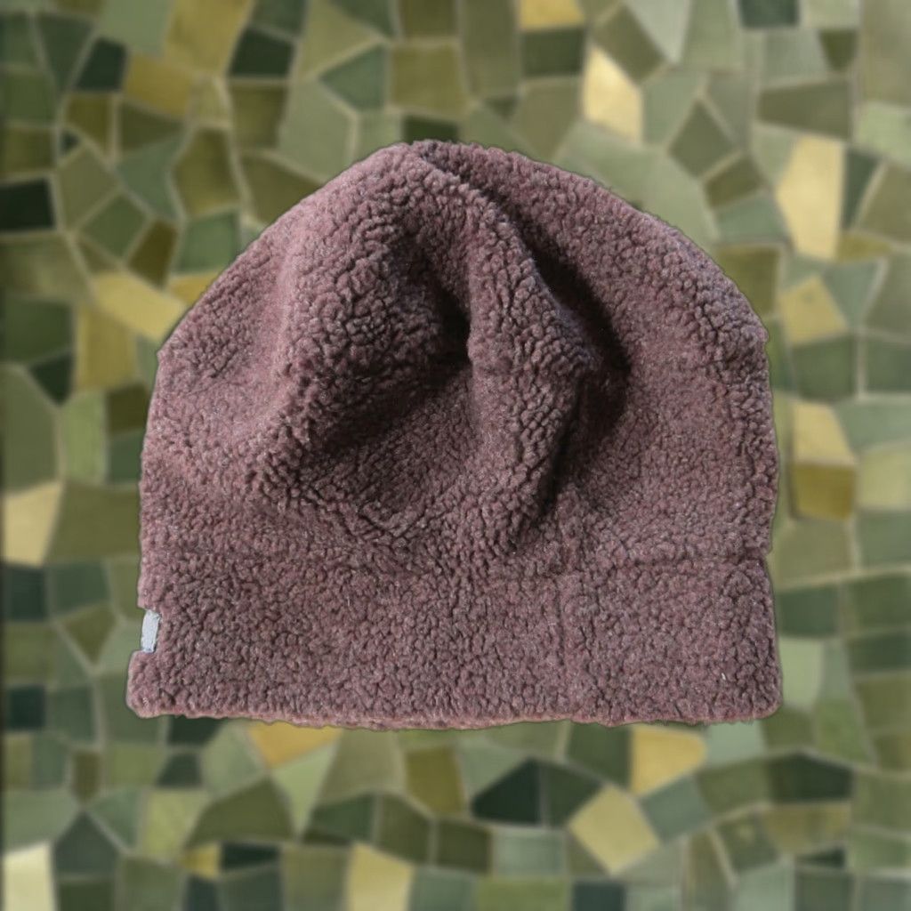 Vintage Yank USA Fran Beanie Hat M-L Purple Fleece Deluxe Warm Winter 100% polyester Women's Size M / US 6-8 / IT 42-44 - 1 Thumbnail