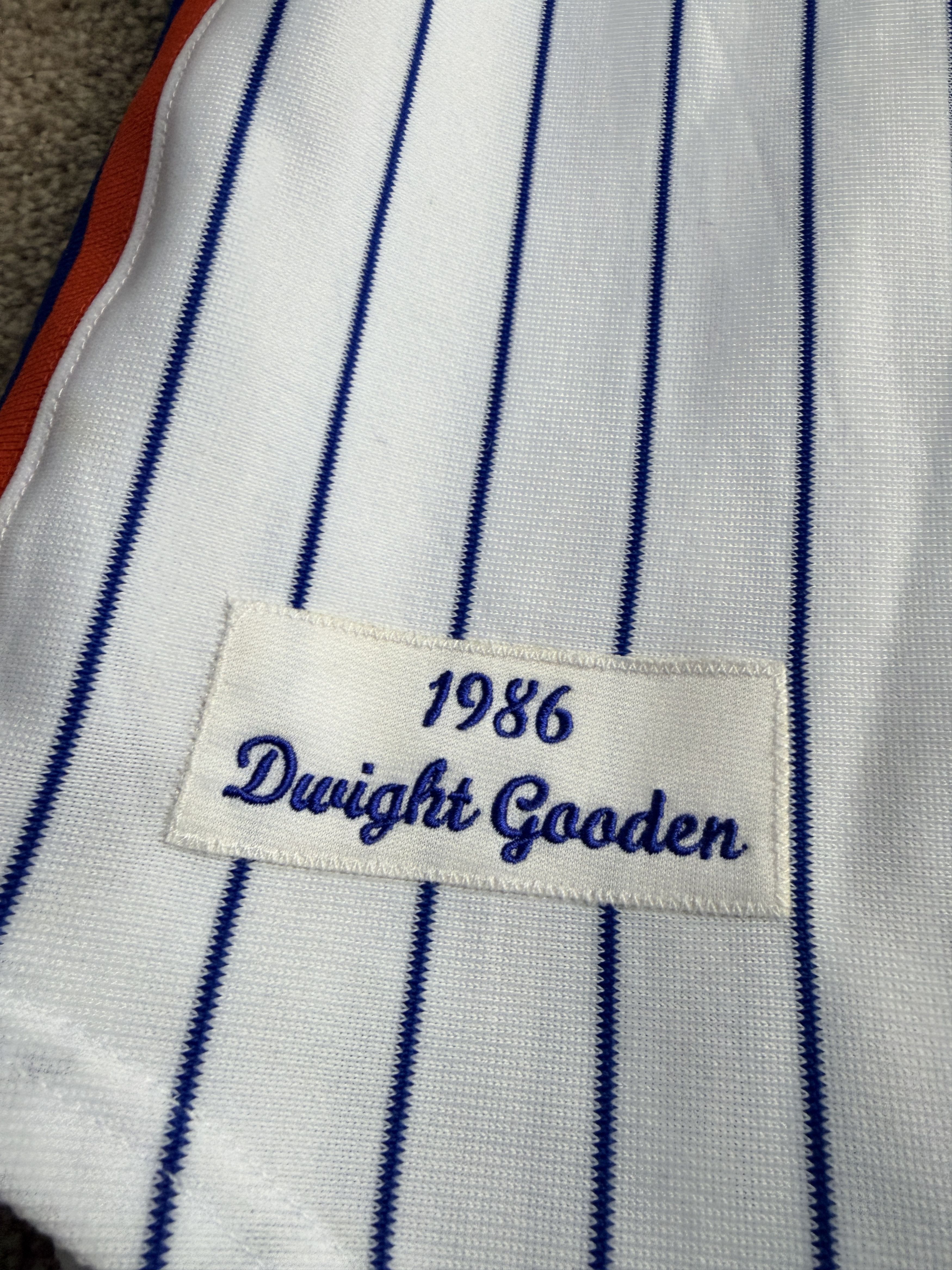 Mitchell & Ness Mitchell & Ness NY METS Dwight Gooden Jersey Size 44 (Large) Size US L / EU 52-54 / 3 - 2 Thumbnail