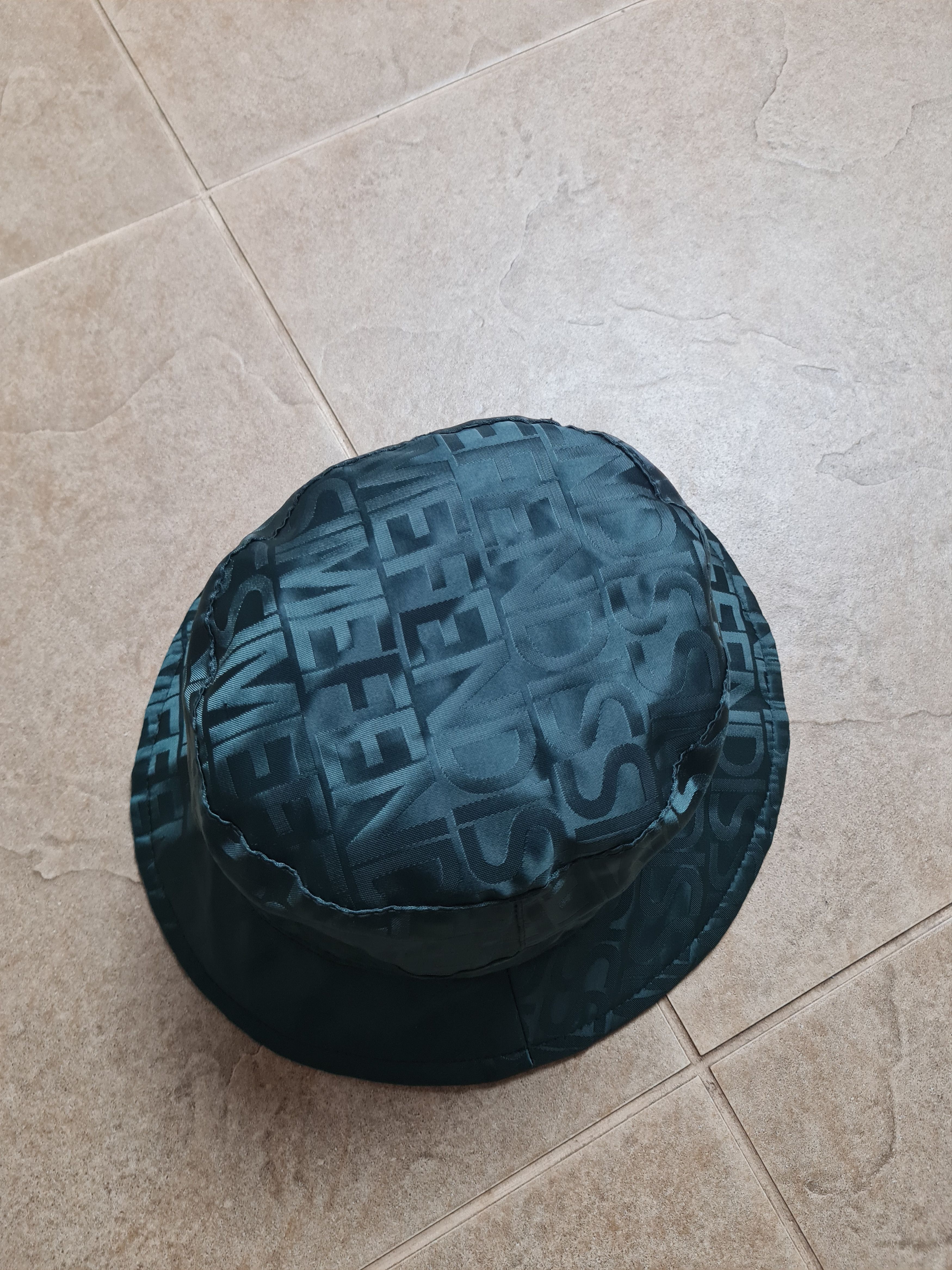 Fendi Fendissime bucket hat monogram by Fendi unisex Green Logo Size ONE SIZE - 15 Thumbnail