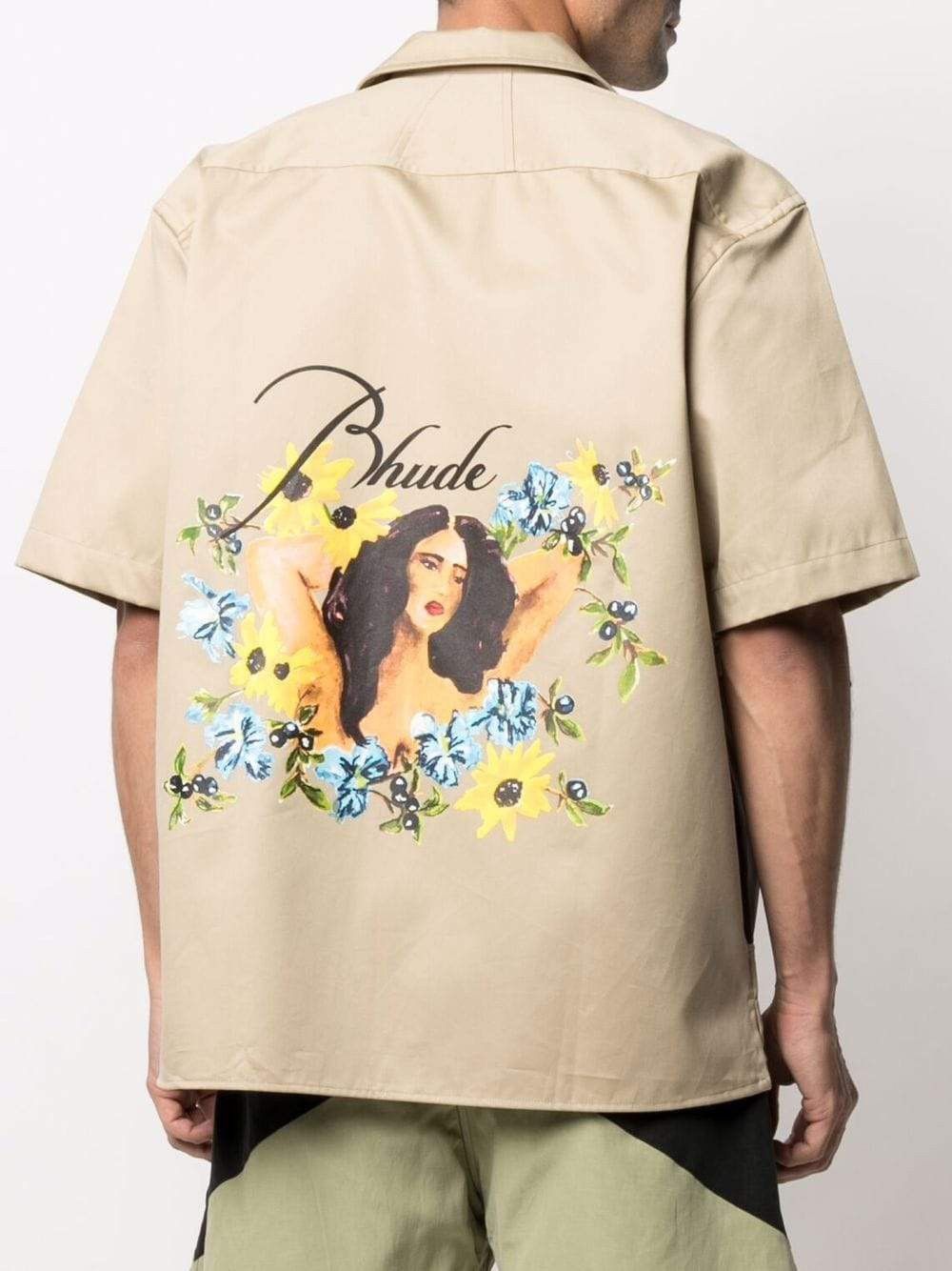 Rhude RHUDE Painted Hawaiian Shirt Size US XXL / EU 58 / 5 - 2 Thumbnail