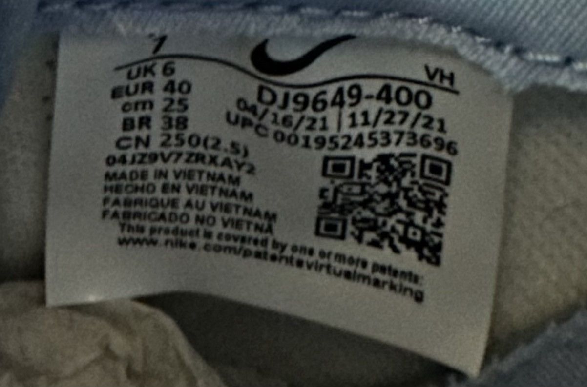 Nike × Union LA Nike Dunk Low Union Passport Pack Argon Size US 7 / EU 40 - 10 Thumbnail