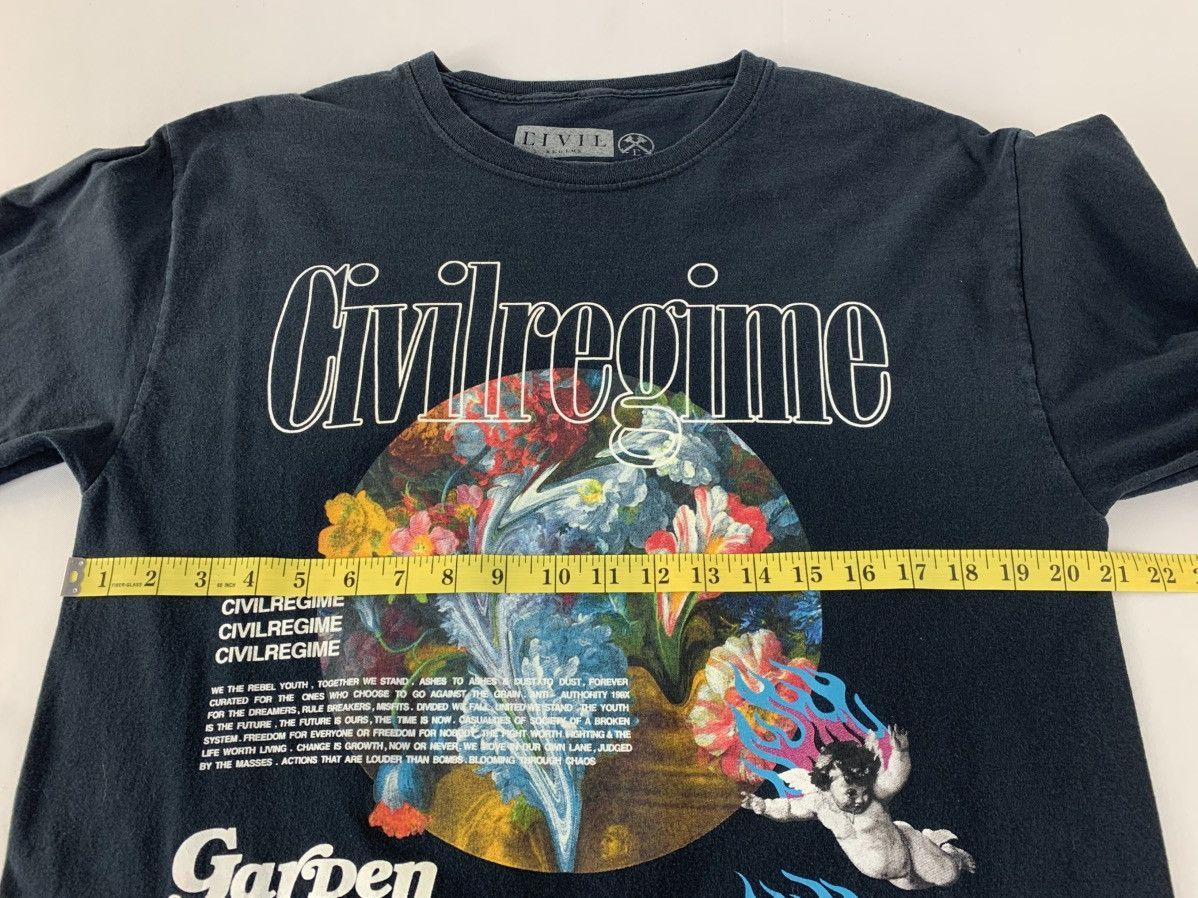 Civil Regime Civil Regime Garden Of Green Floral Longsleeve Printed Tee Size US L / EU 52-54 / 3 - 5 Thumbnail