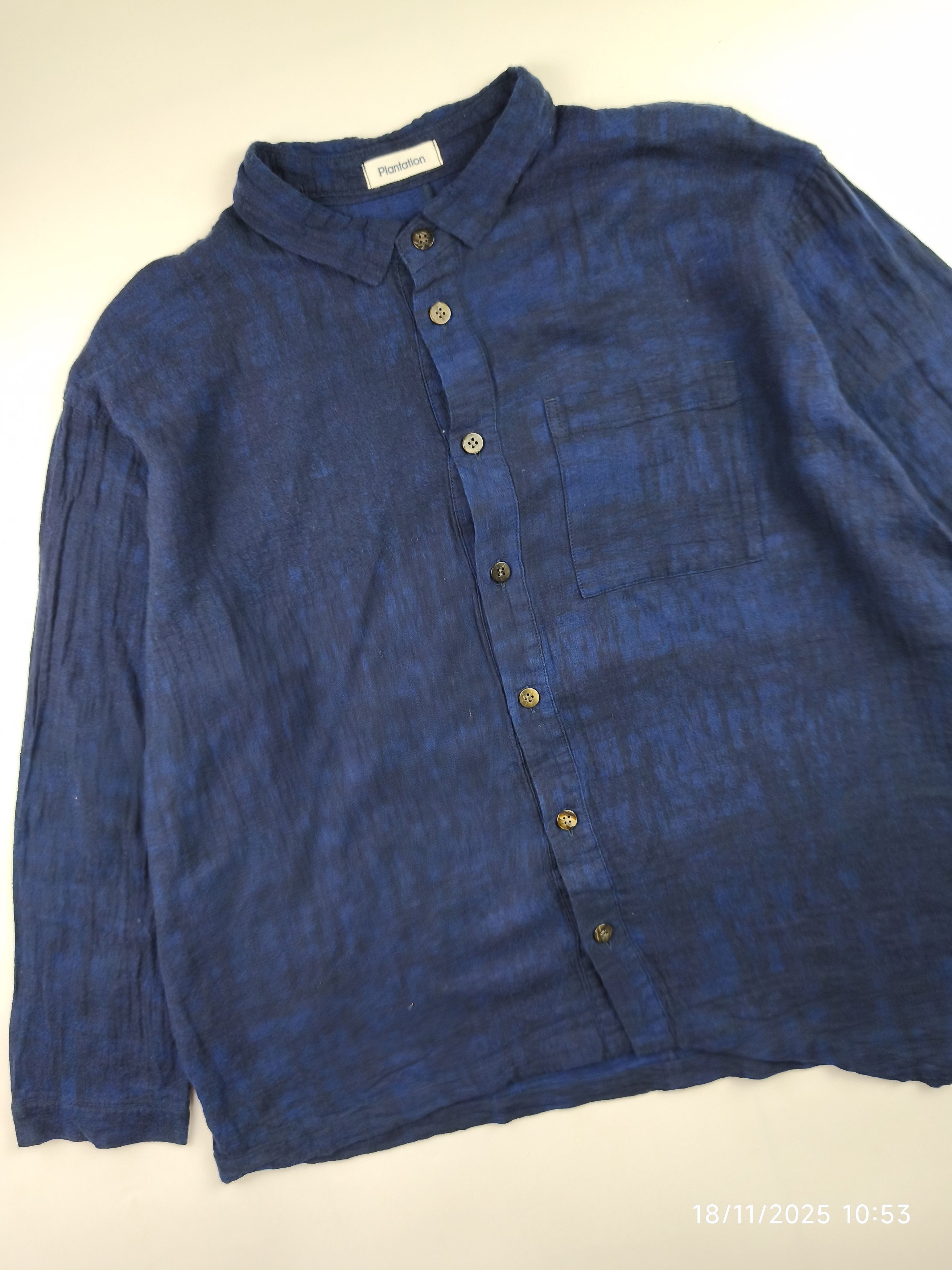 Issey Miyake plantation - issey miyake - assymetric wide shirt Size S / US 4 / IT 40 - 4 Thumbnail