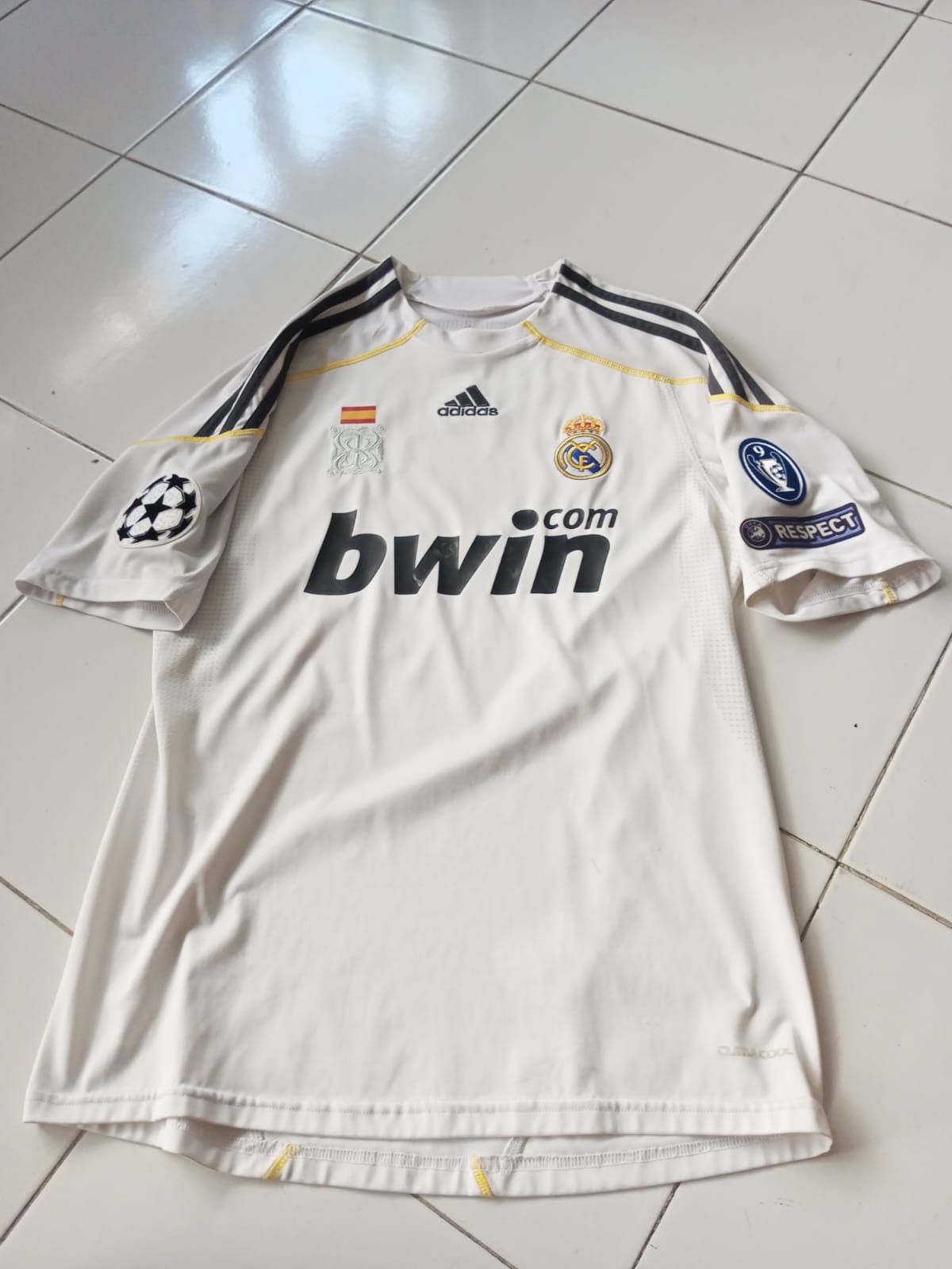 Adidas Real Madrid 2009 home Jersey Cristiano Ronaldo 9 Size US S / EU 44-46 / 1 - 1 Thumbnail