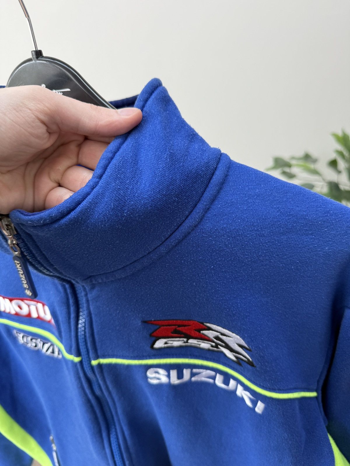 Other Vintage Suzuki MotoGP Team Jacket Mens Blue Full Zip Racing Size US XL / EU 56 / 4 - 11 Thumbnail