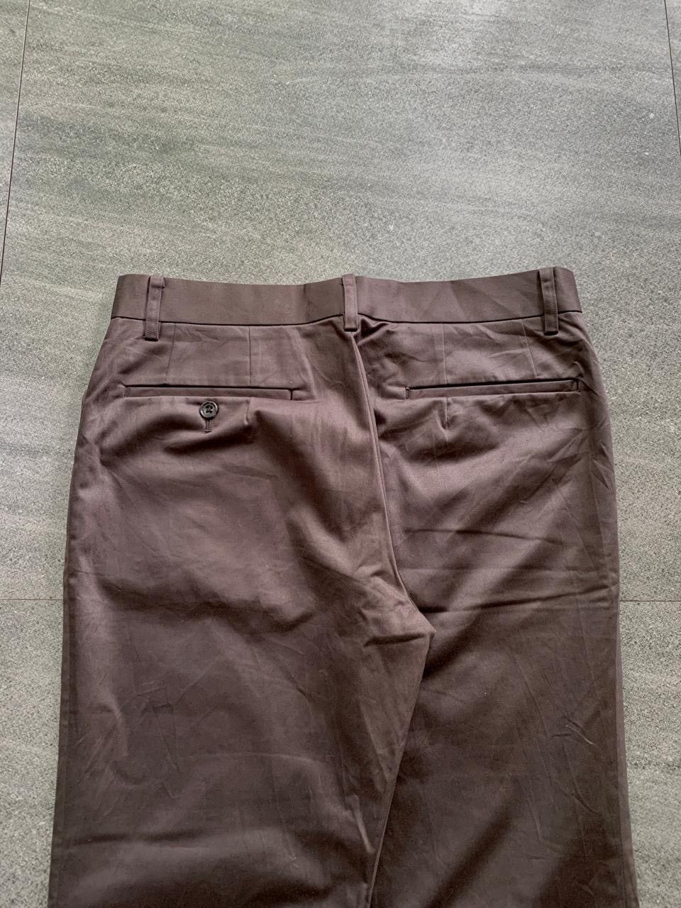 Japanese Brand Shiny Flared Trousers Size US 31 - 5 Thumbnail
