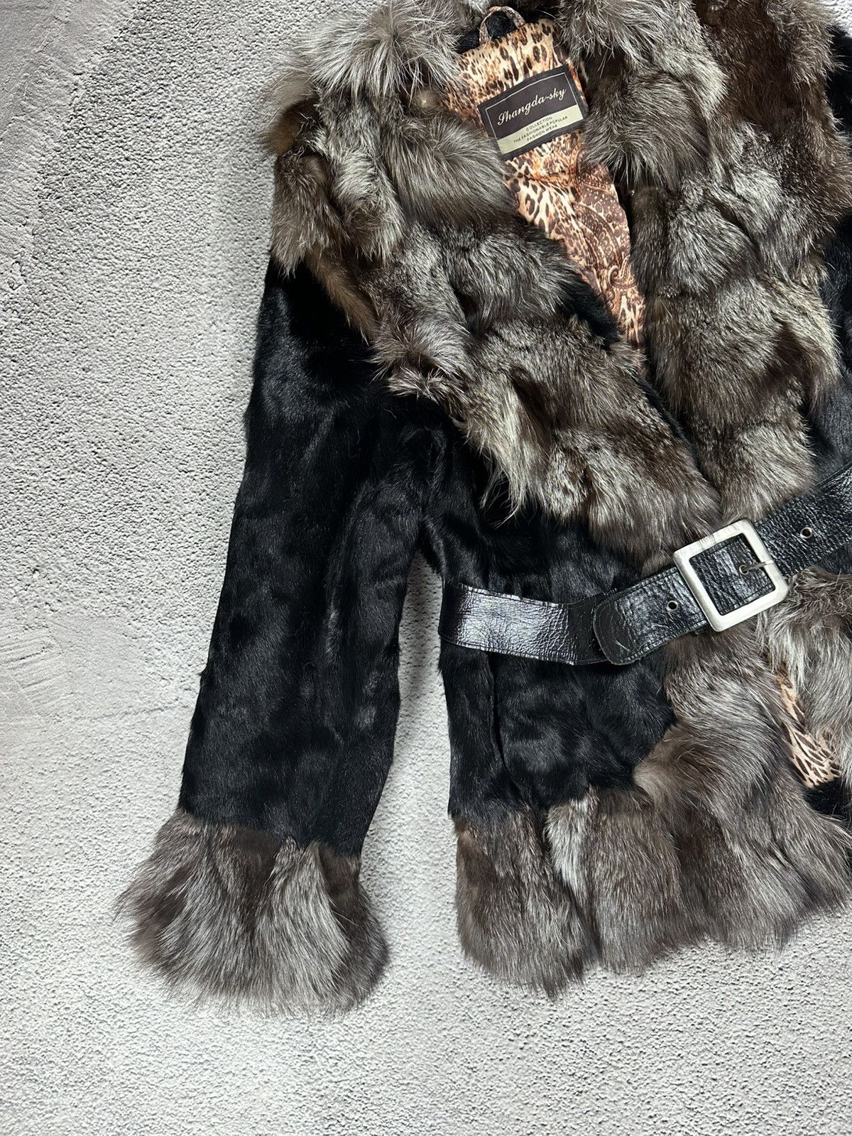 Other Vintage Fur Fuzzy Faux Jacket Japan Gothic Opium Y2K Coat Size M / US 6-8 / IT 42-44 - 3 Thumbnail