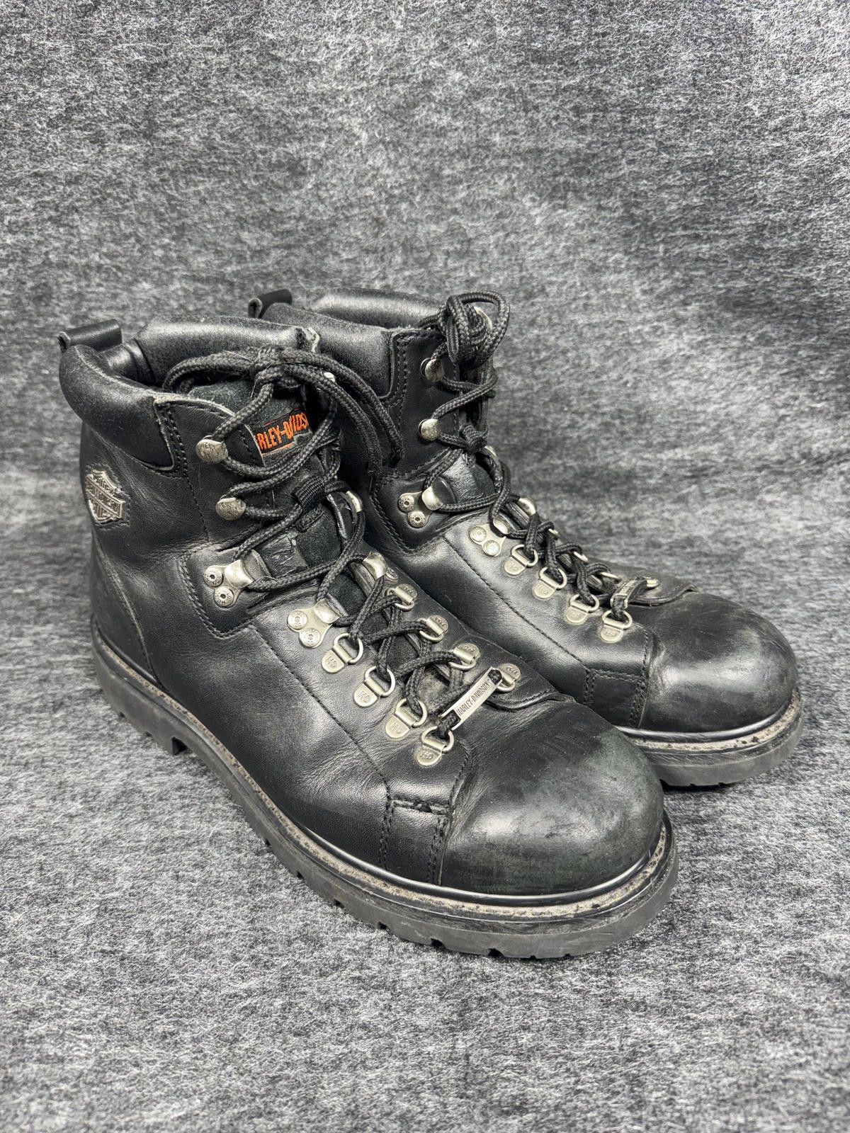 Harley Davidson Harley Davidson Boots Men's 11 Black Dipstick Riding Size ONE SIZE - 1 Thumbnail