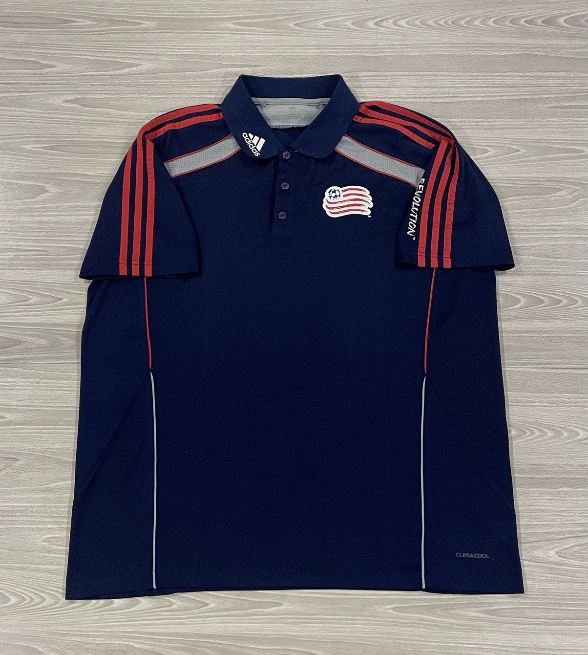 Adidas Adidas 2010/11 New England Revolution Soccer Jersey Men’s XL Size US XL / EU 56 / 4 - 1 Thumbnail