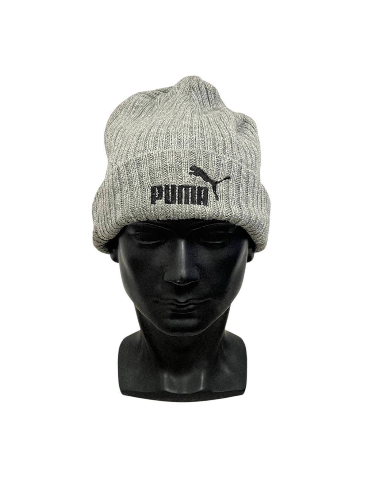 Puma Vintage Puma Spell Out Beanie Hat Size ONE SIZE - 1 Thumbnail