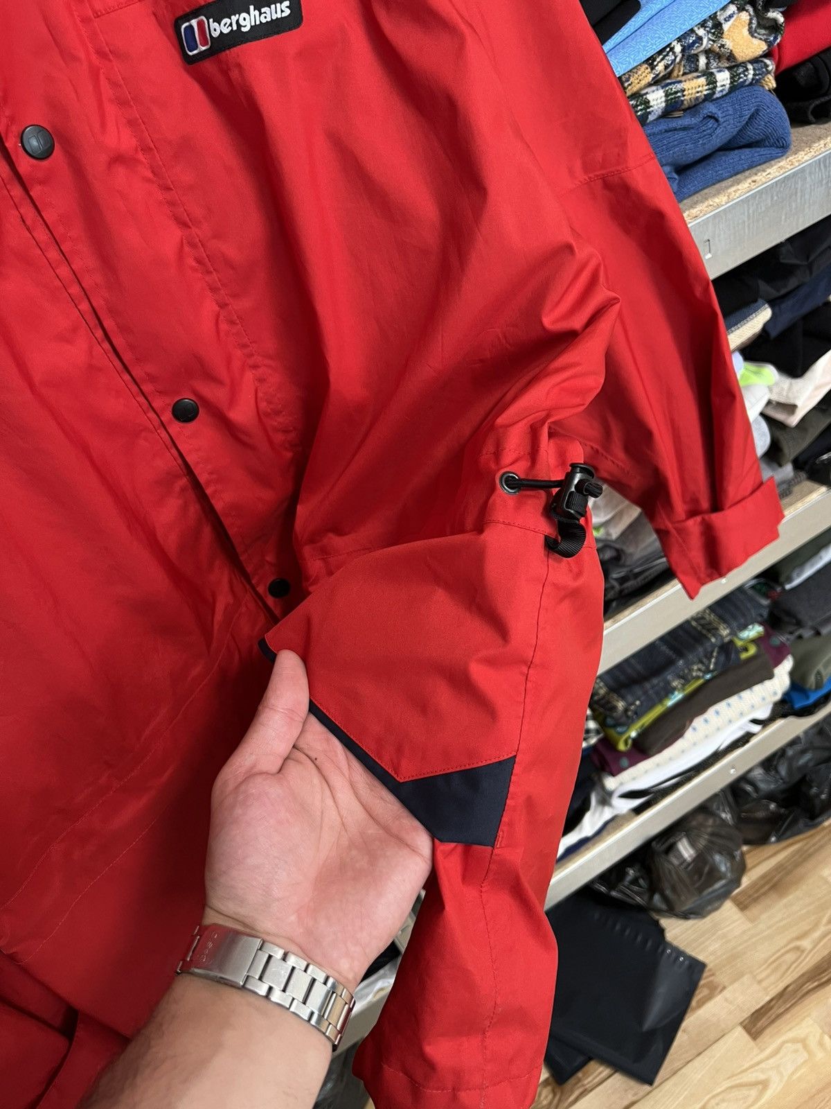 Berghaus × Vintage Berghaus Driaqua Vintage Waterproof Jacket Sz 16 Breathable Size L / US 10 / IT 46 - 4 Thumbnail