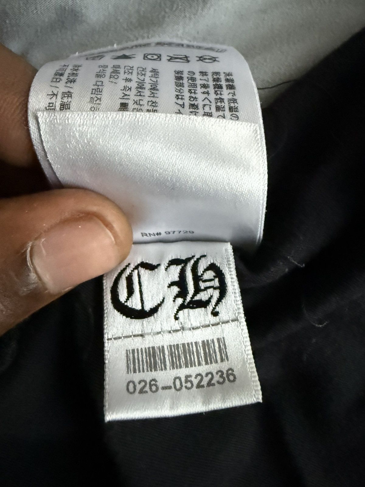 Chrome Hearts Chrome Hearts Gradient Logo T-Shirt Black Size US M / EU 48-50 / 2 - 7 Thumbnail