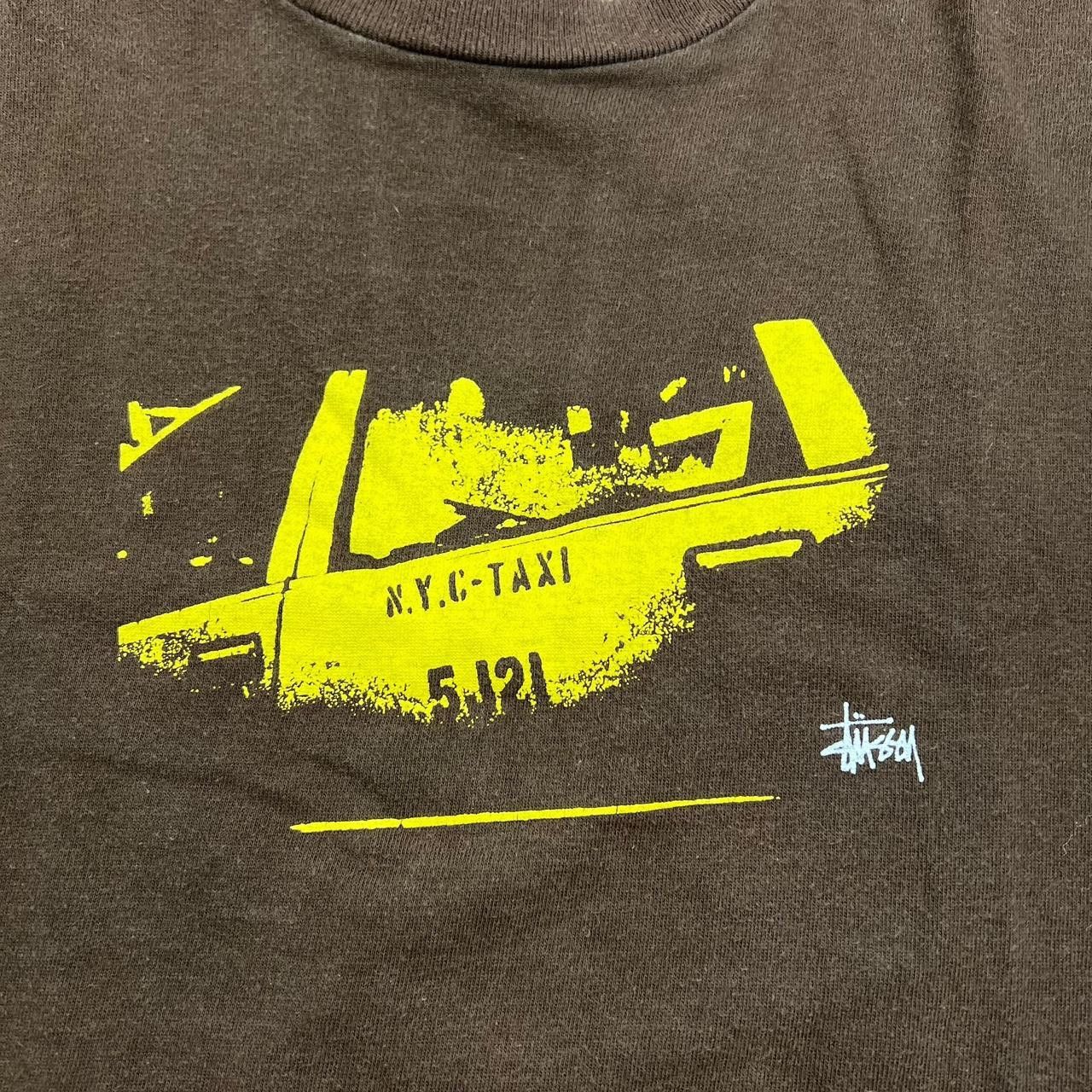 Stussy Vintage 2000s Stussy New York Taxi T-shirt - Medium Size US M / EU 48-50 / 2 - 3 Thumbnail
