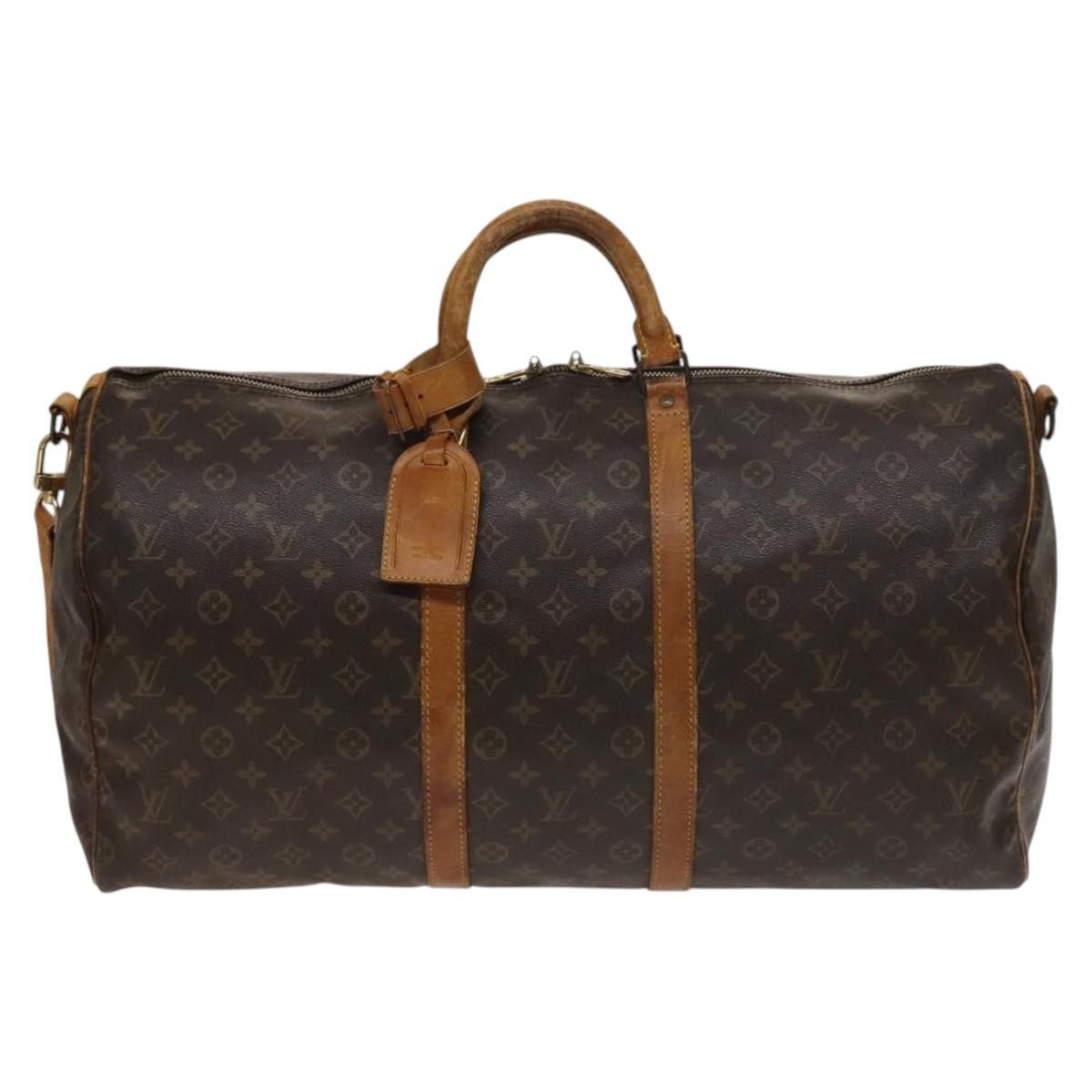 Louis Vuitton LOUIS VUITTON Monogram Keepall Bandouliere 55 Boston Bag Size ONE SIZE - 13 Thumbnail