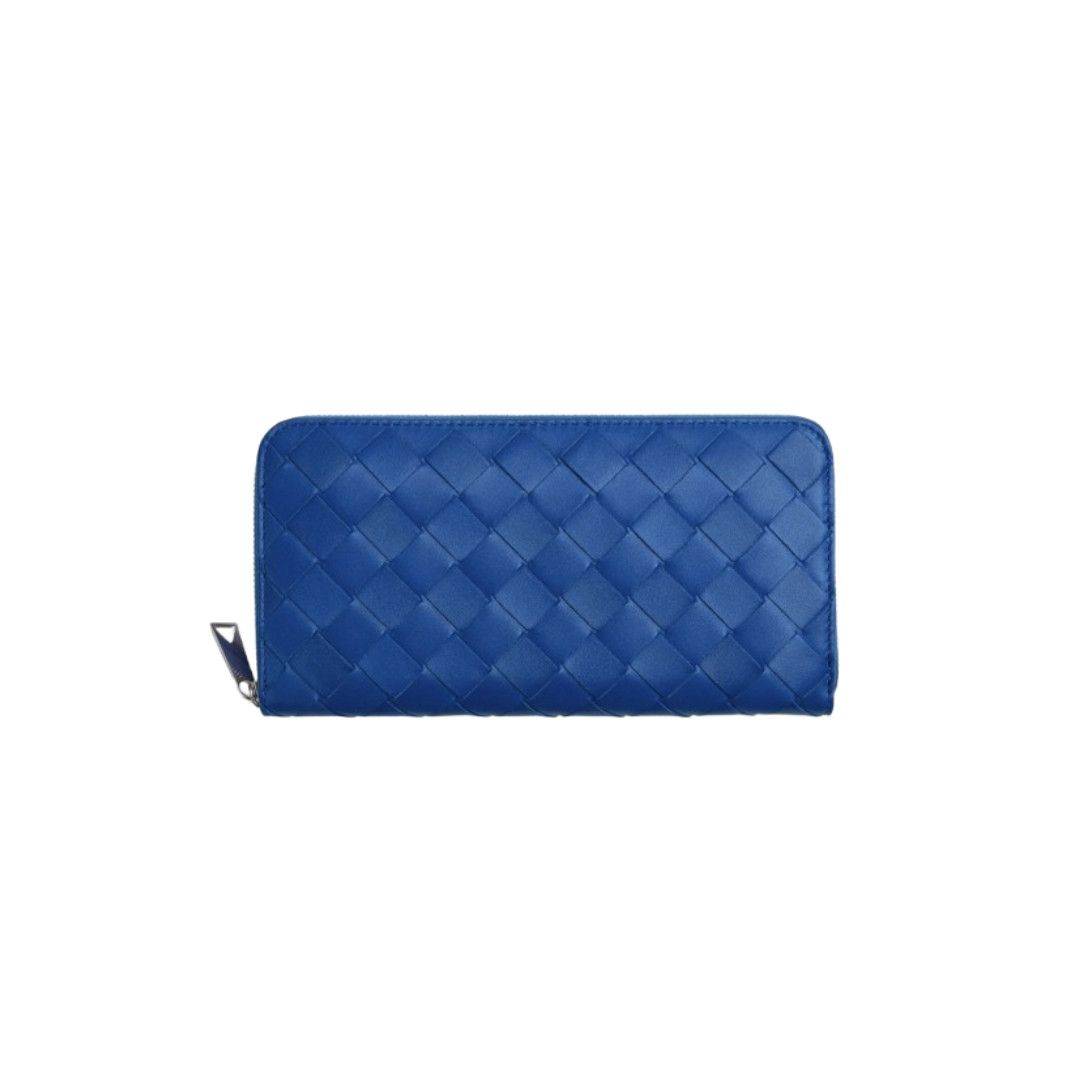 o1n1vont1124 Size: OS / Zip Around Wallet in Blue