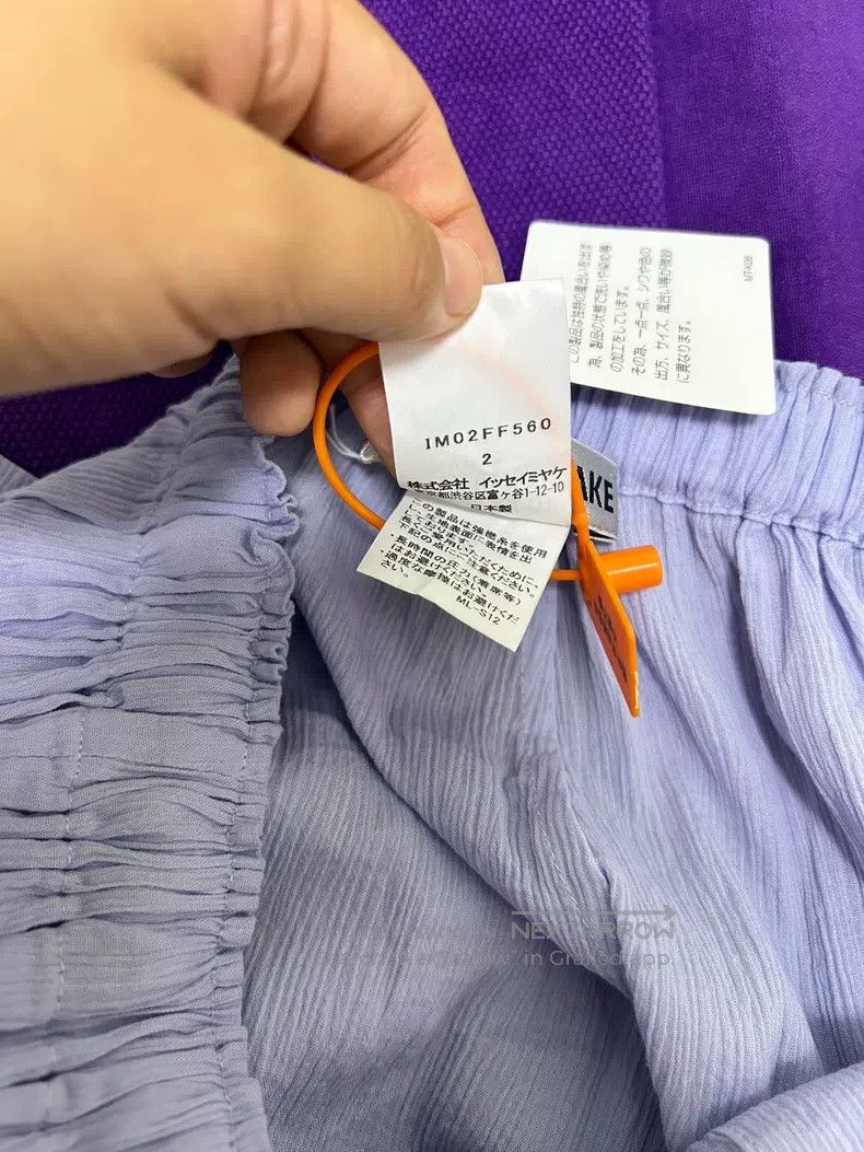 Issey Miyake Issey Miyake Blue Casual Long Pants Size 25" / US 0 / IT 36 - 3 Thumbnail