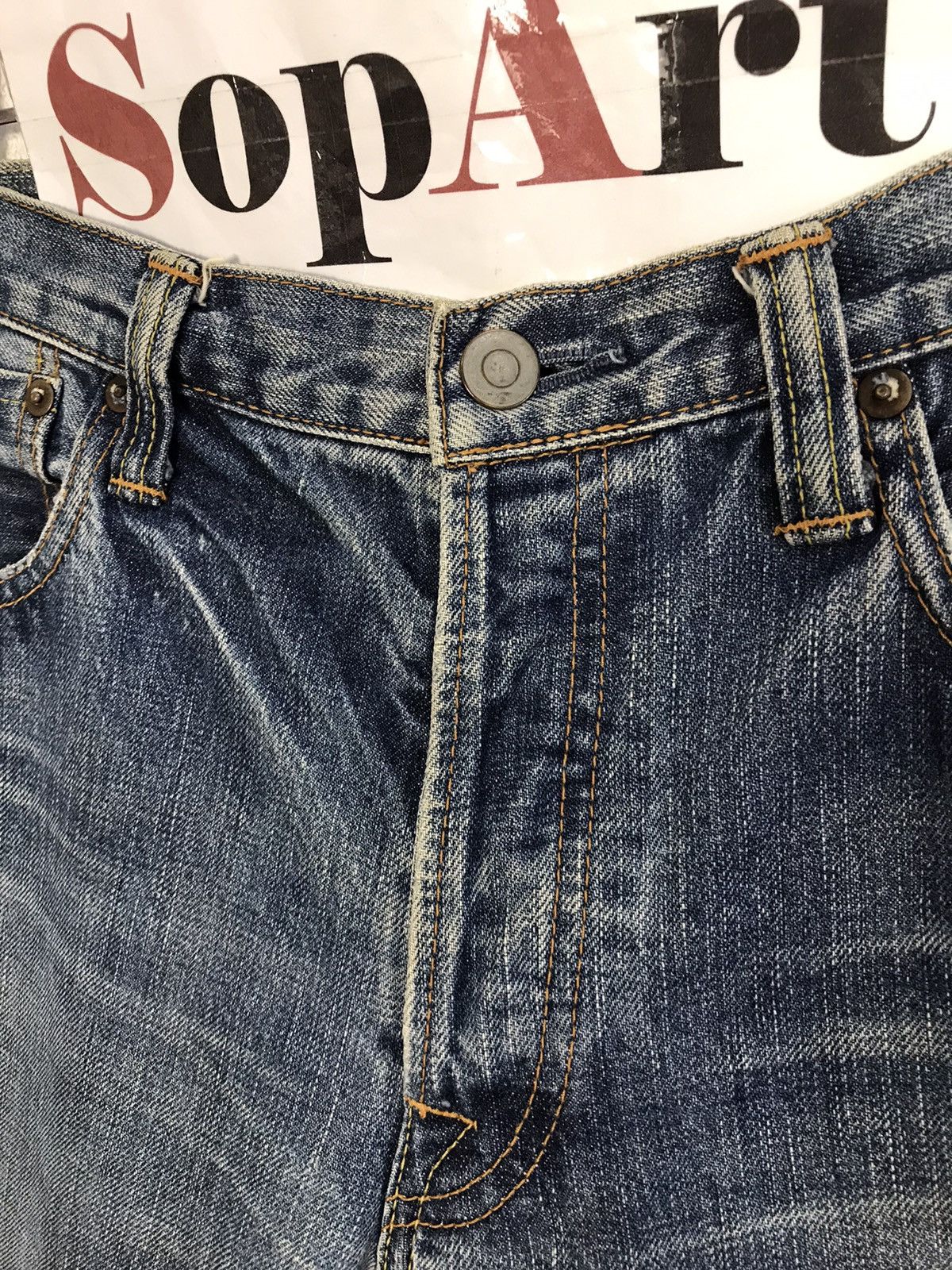 Japanese Brand × Vintage Vintage Totalite Selvedge Short Pants Design Style Size US 32 / EU 48 - 7 Thumbnail