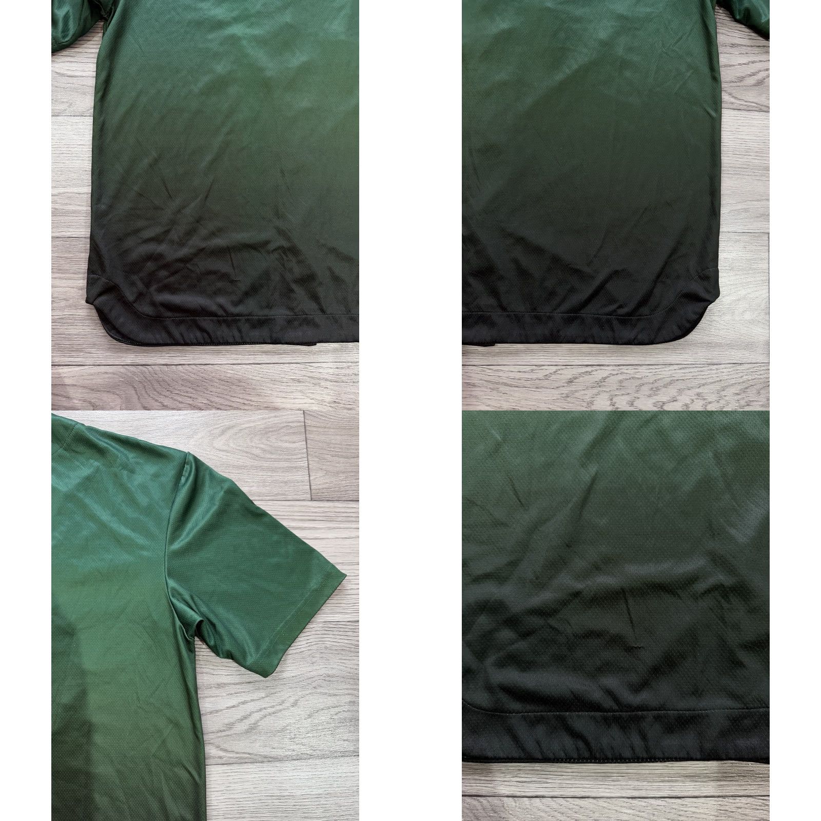 Fubu FUBU Green Baseball Jersey Shirt Hip Hop Y2K Men’s L Large Short Sleeve T-Shirt Shirts Mens 90s Sports Color Green Size US L / EU 52-54 / 3 - 11 Thumbnail