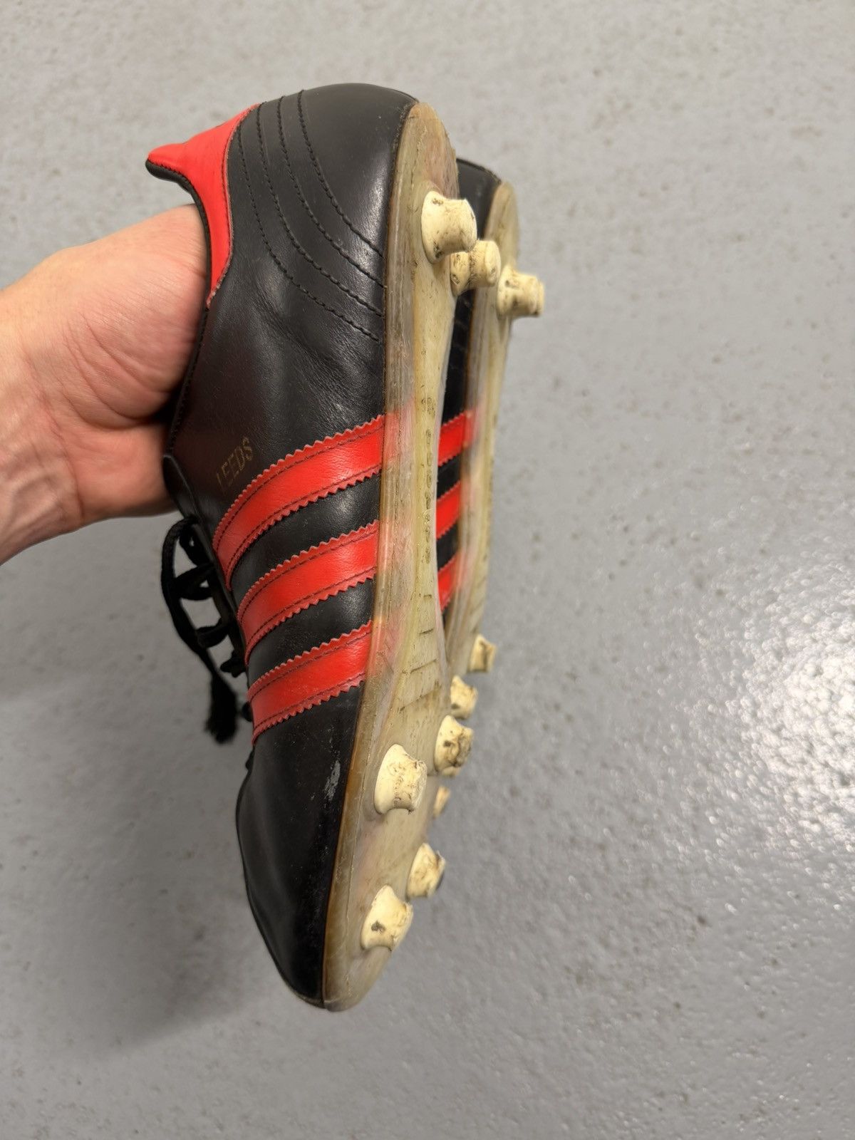 Adidas Vintage Adidas 1975 Leeds Peter Lorimer Soccer Boots Size US 8.5 / EU 41-42 - 10 Thumbnail