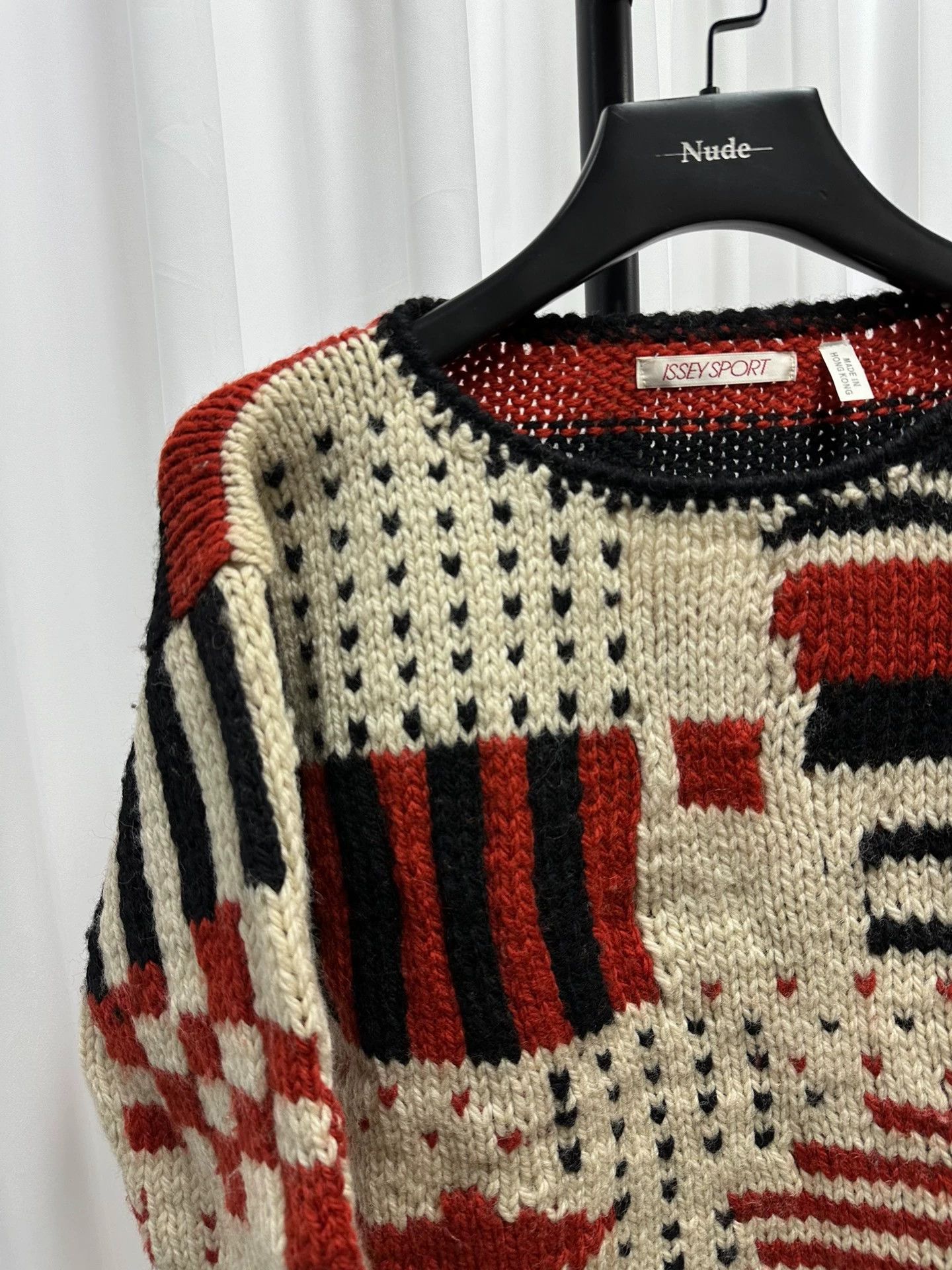 Issey Miyake Issey Miyake Issey Sport Wool Sweater 53/114/53 Size M / US 6-8 / IT 42-44 - 2 Thumbnail